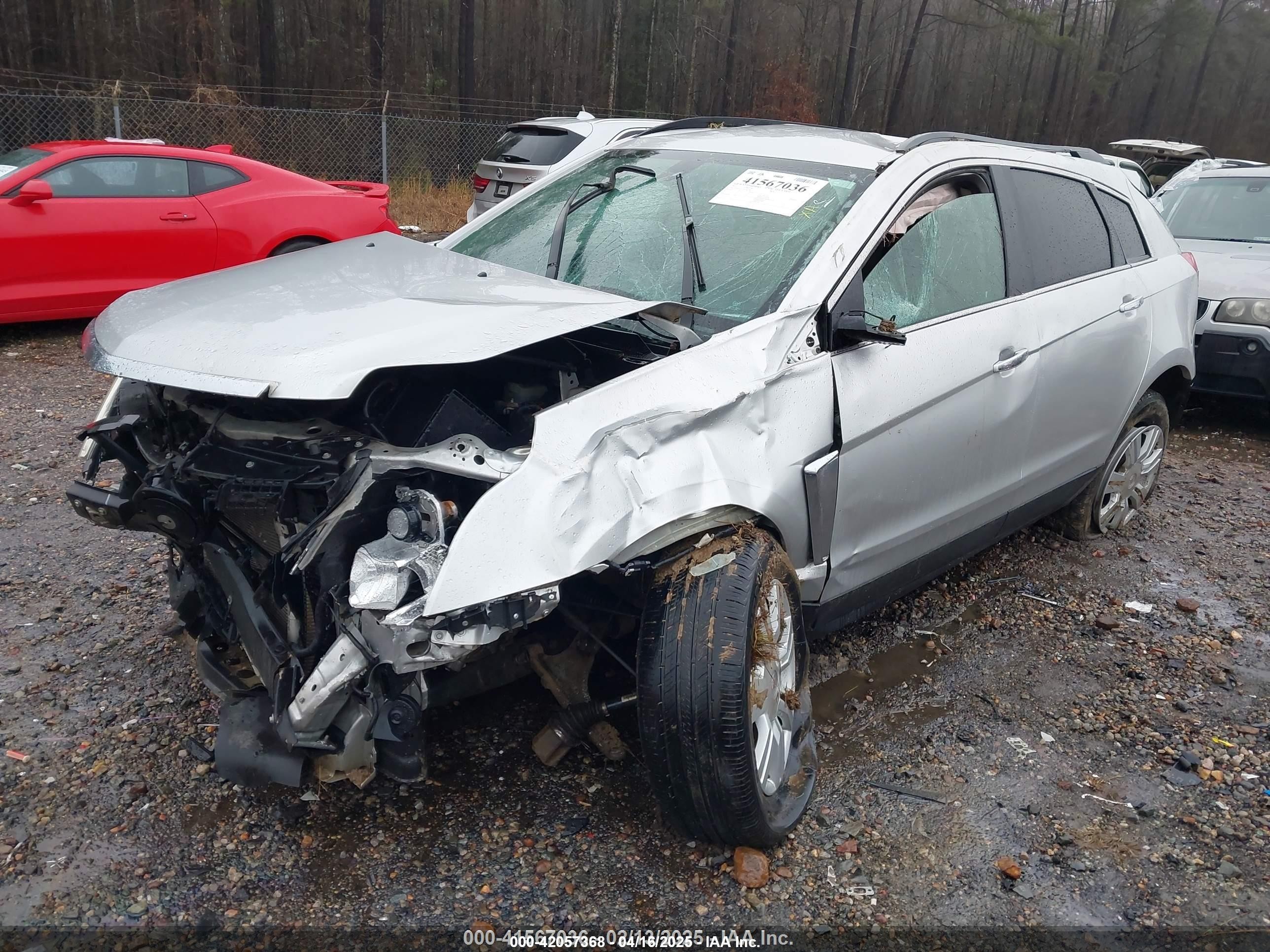2015 Cadillac Srx Standard Серебряный vin: 3GYFNAE36FS581584