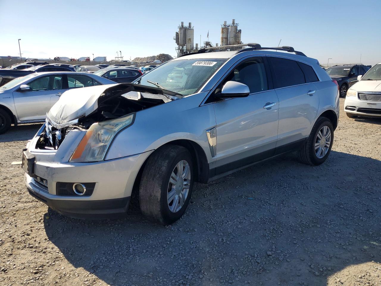 2015 Cadillac Srx Серебряный vin: 3GYFNAE36FS595341