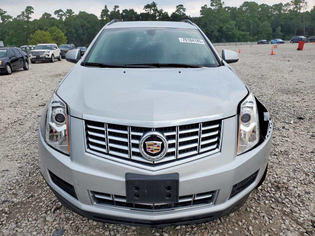 2015 Cadillac Srx Серебряный vin: 3GYFNAE36FS638429