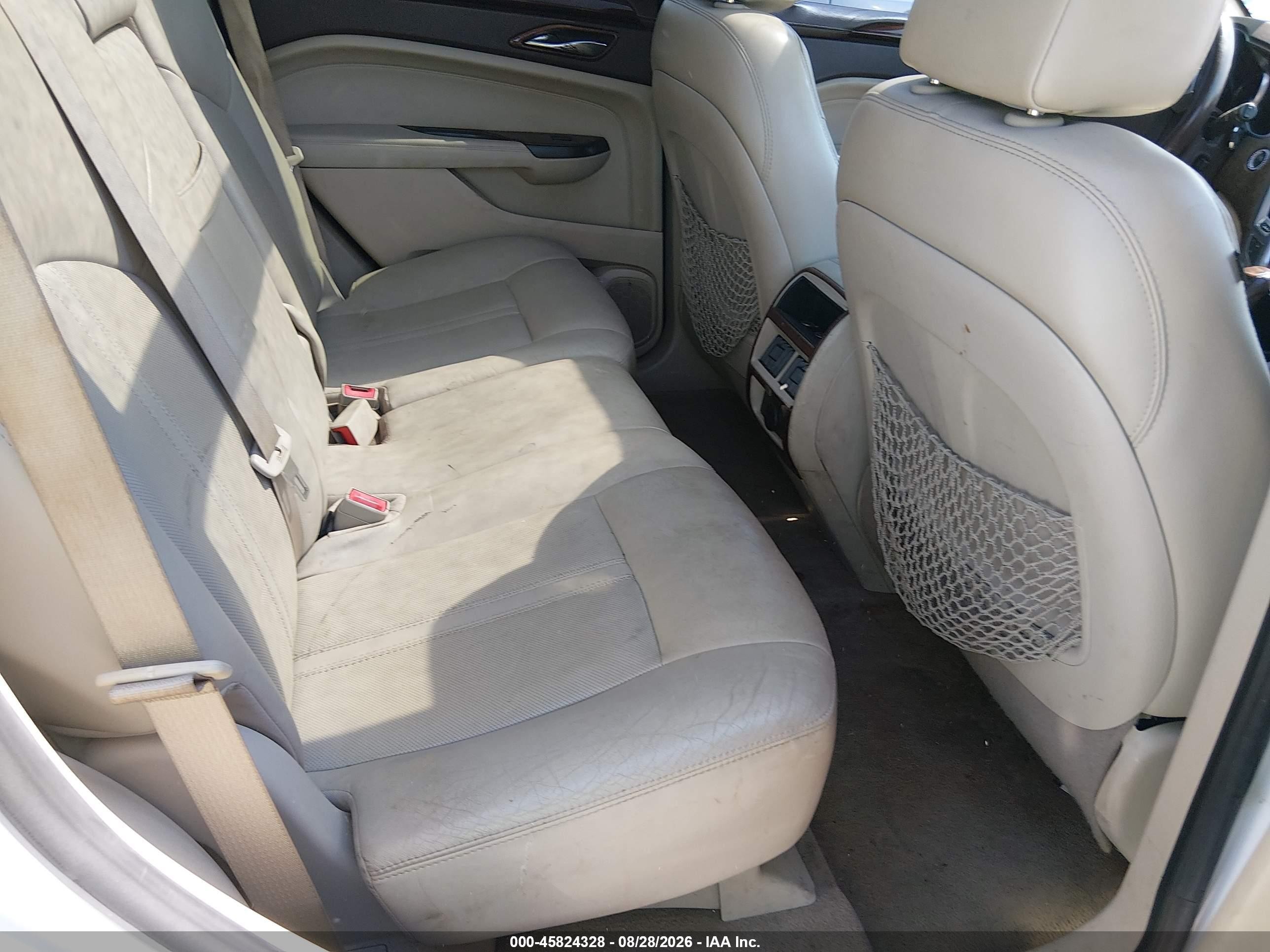 2012 Cadillac Srx Luxury Collection White vin: 3GYFNAE37CS517131