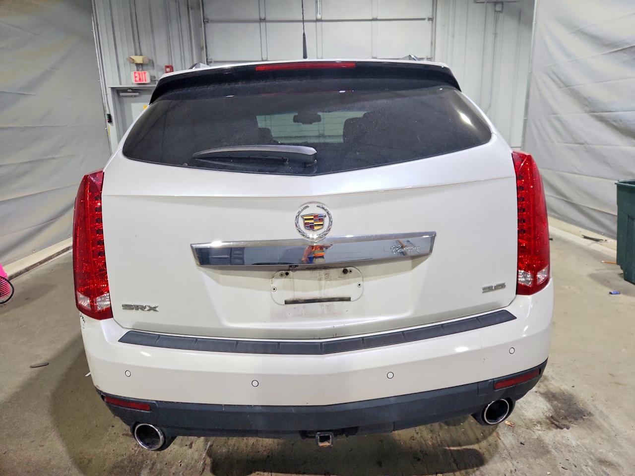 2012 Cadillac Srx Luxury Collection White vin: 3GYFNAE37CS573361