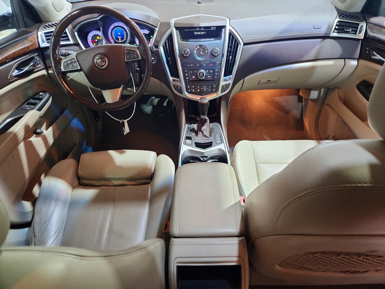 2012 Cadillac Srx Luxury Collection White vin: 3GYFNAE37CS573361