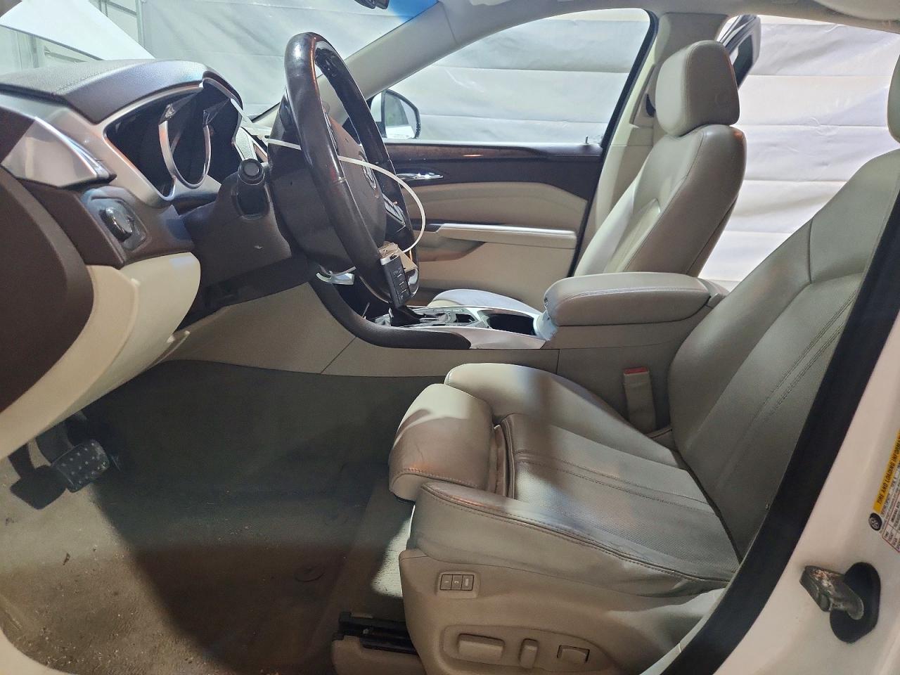 2012 Cadillac Srx Luxury Collection White vin: 3GYFNAE37CS573361