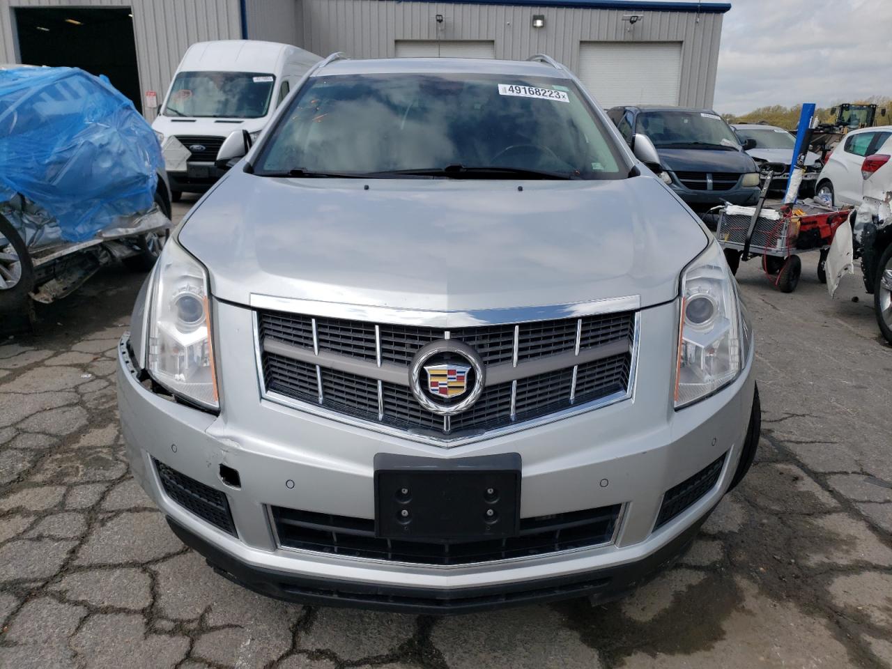 2012 Cadillac Srx Luxury Collection Silver vin: 3GYFNAE37CS575868