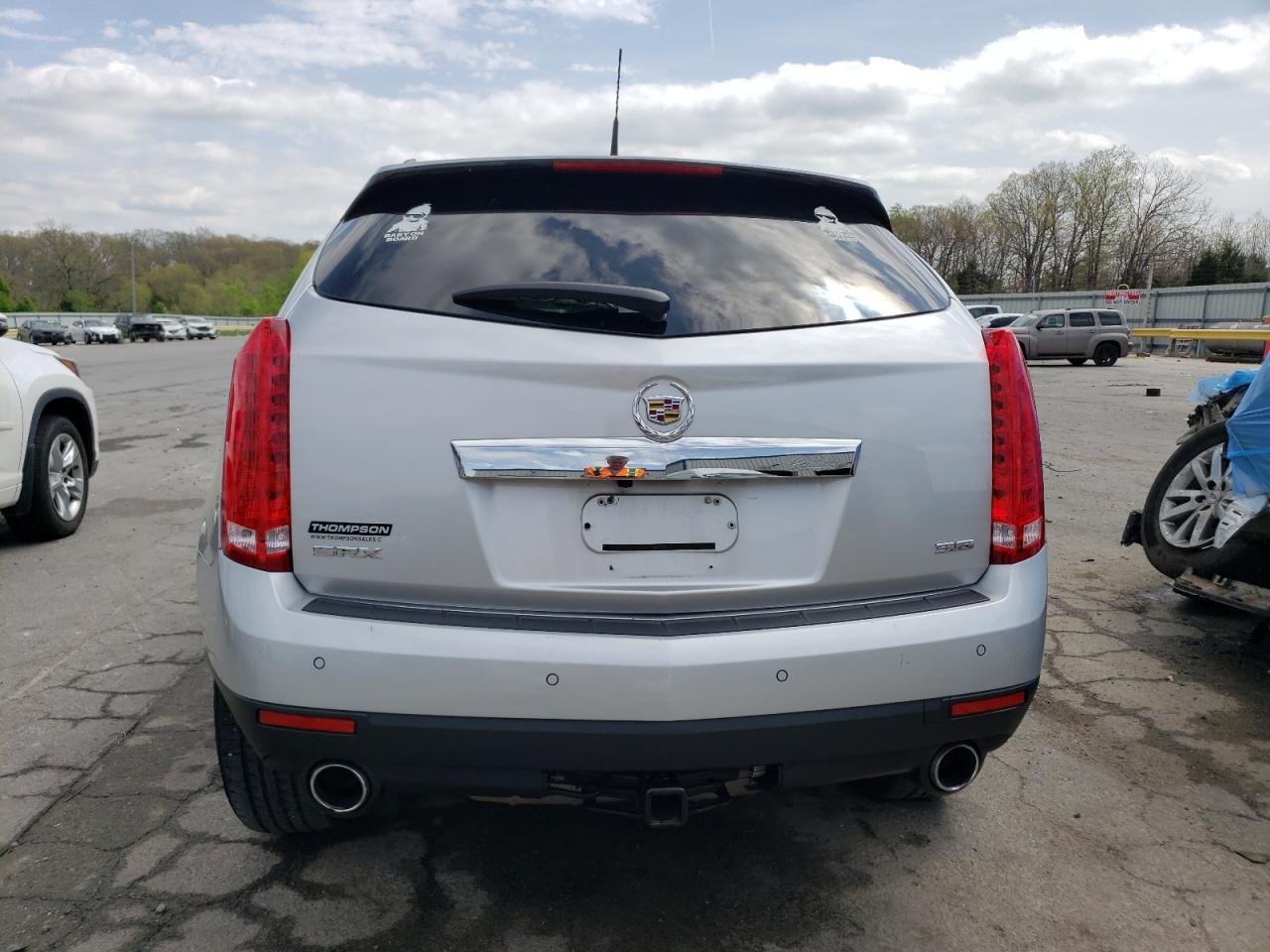 2012 Cadillac Srx Luxury Collection Silver vin: 3GYFNAE37CS575868
