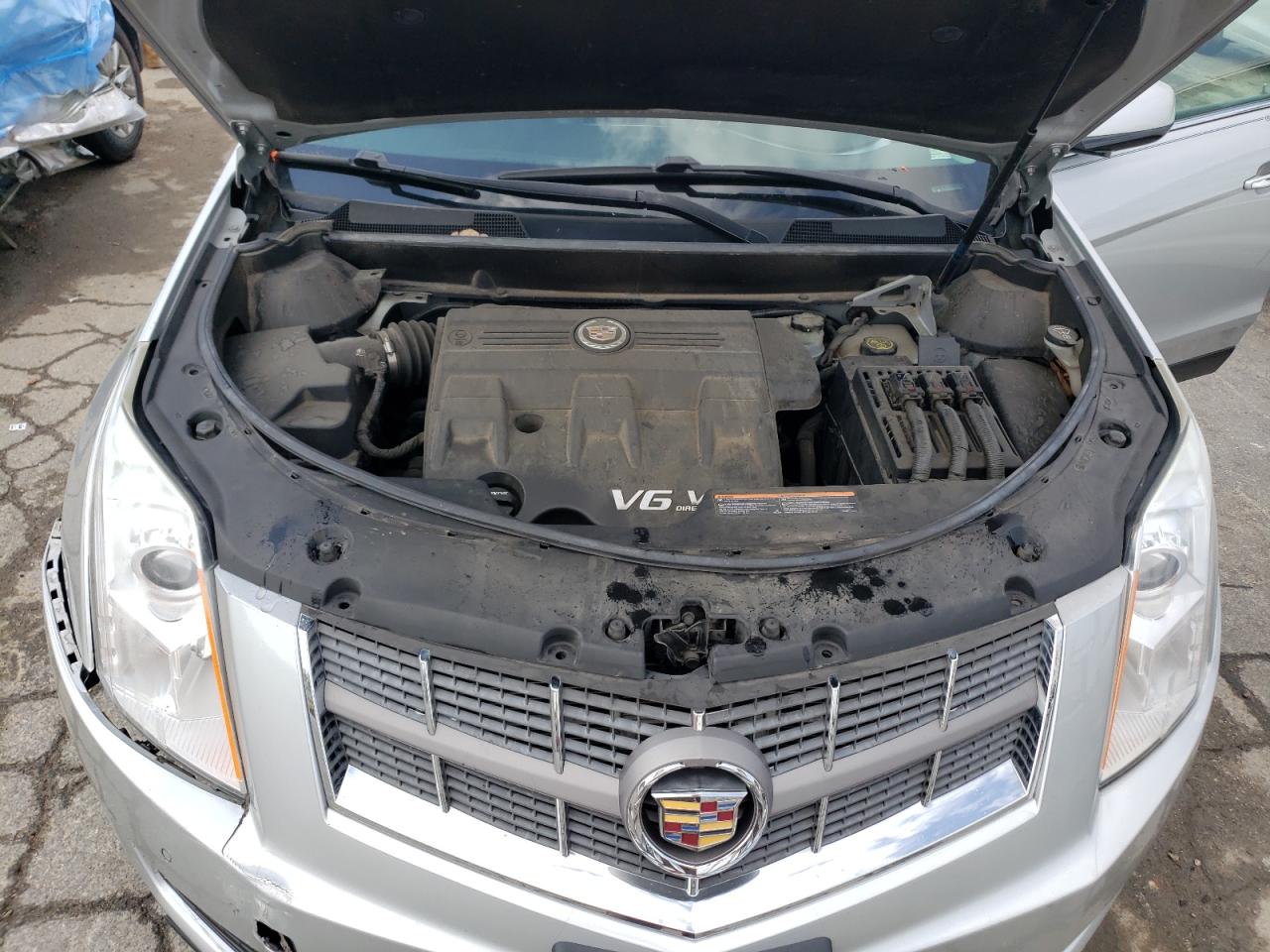 2012 Cadillac Srx Luxury Collection Silver vin: 3GYFNAE37CS575868