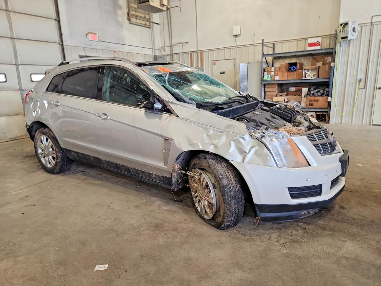 2012 Cadillac Srx Luxury Collection Silver vin: 3GYFNAE37CS575868