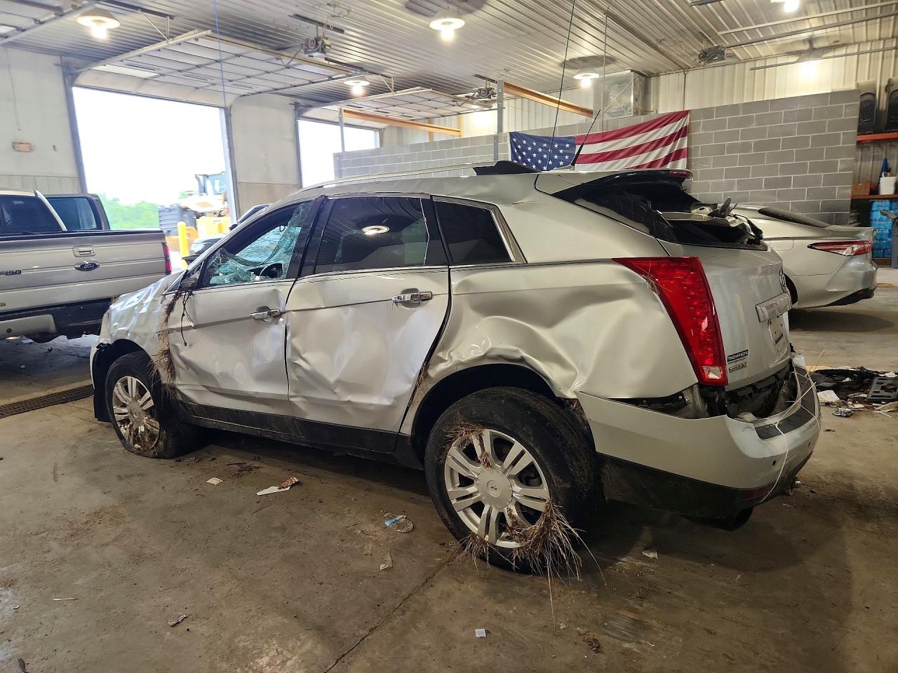 2012 Cadillac Srx Luxury Collection Silver vin: 3GYFNAE37CS575868