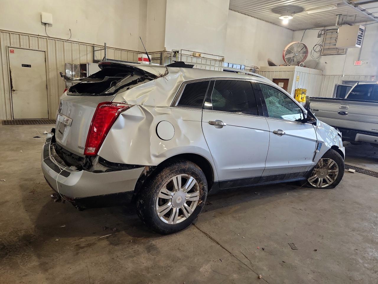 2012 Cadillac Srx Luxury Collection Silver vin: 3GYFNAE37CS575868