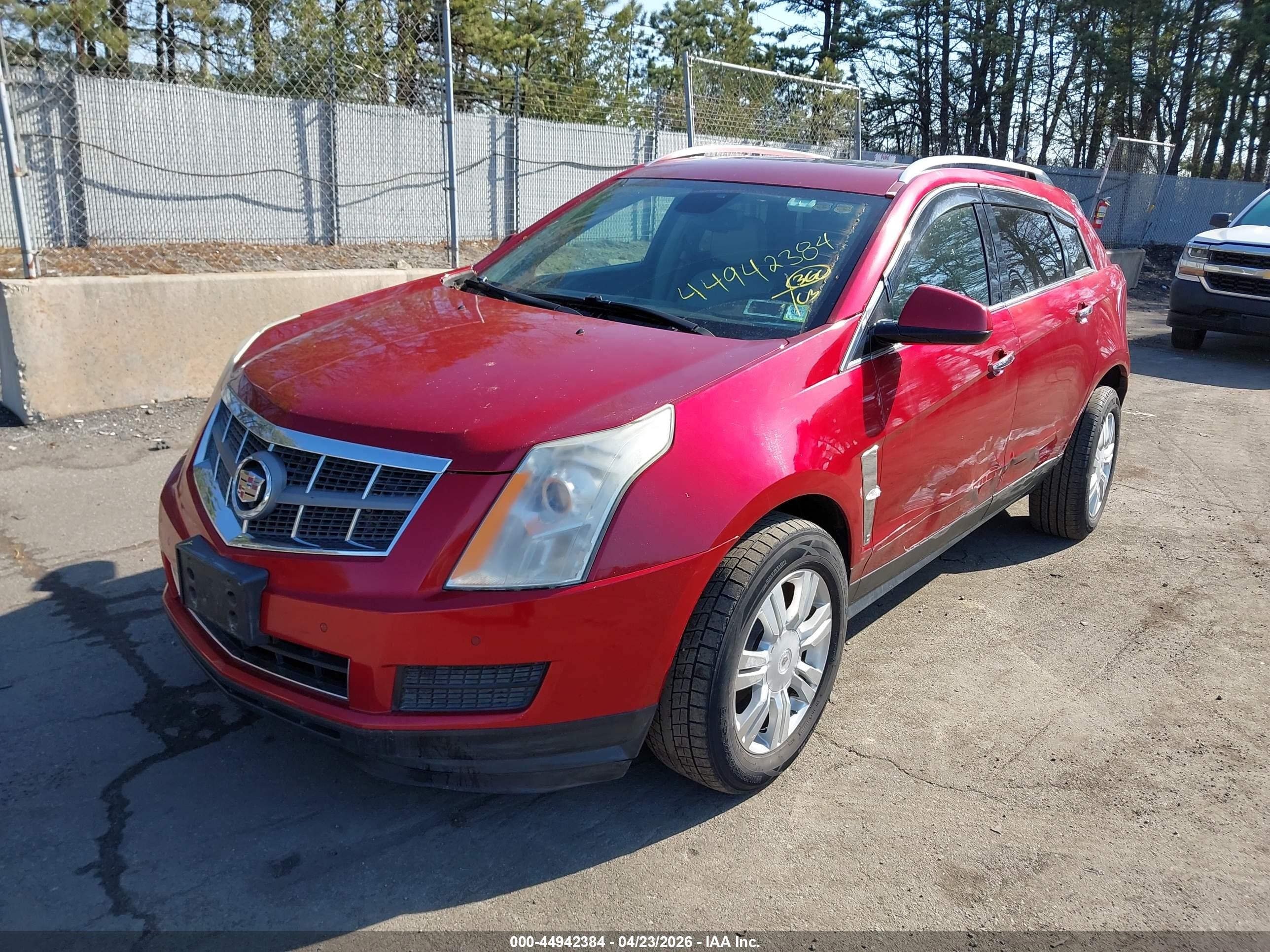 2012 Cadillac Srx Luxury Collection Red vin: 3GYFNAE37CS579841
