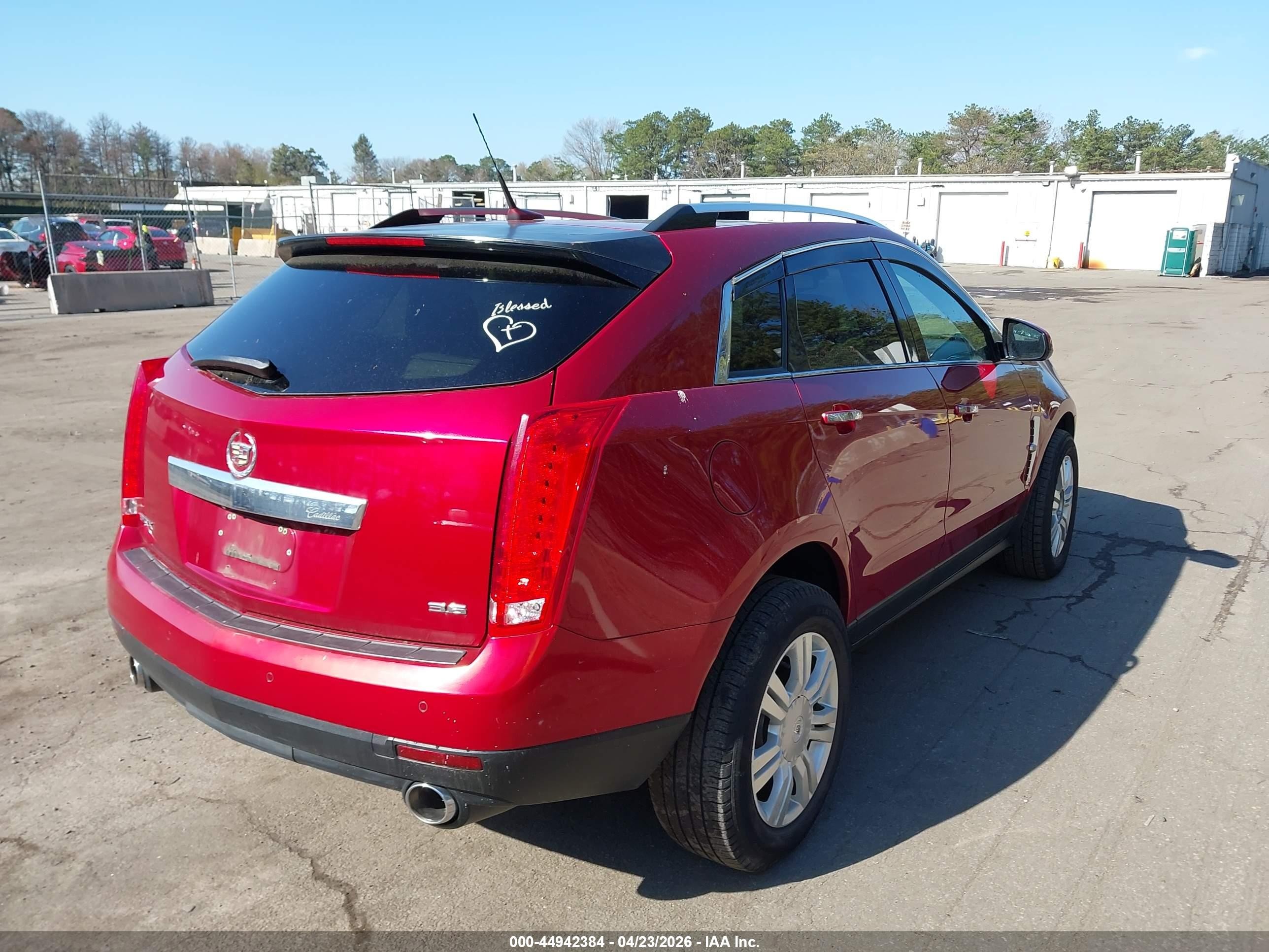 2012 Cadillac Srx Luxury Collection Red vin: 3GYFNAE37CS579841