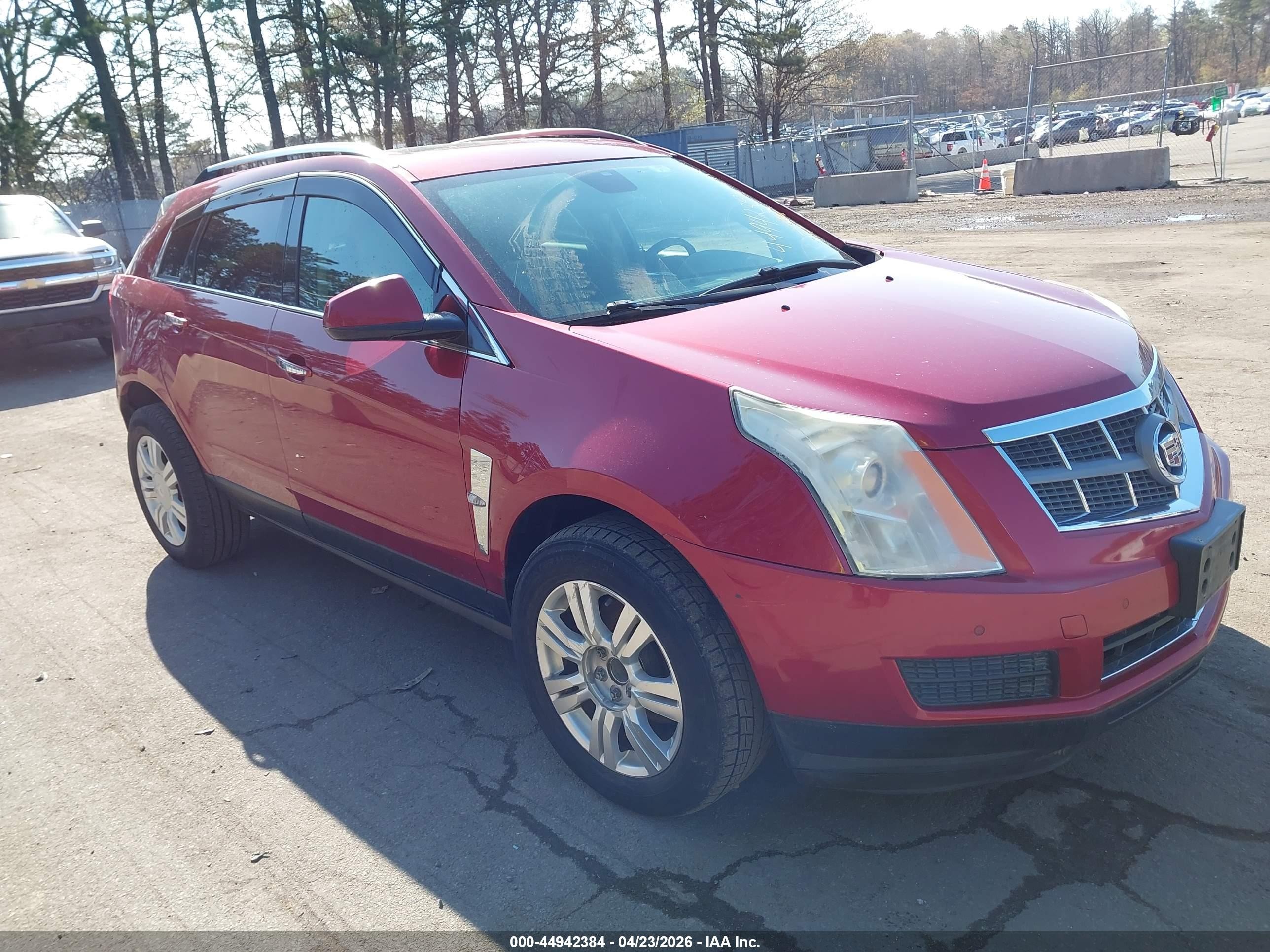2012 Cadillac Srx Luxury Collection Red vin: 3GYFNAE37CS579841