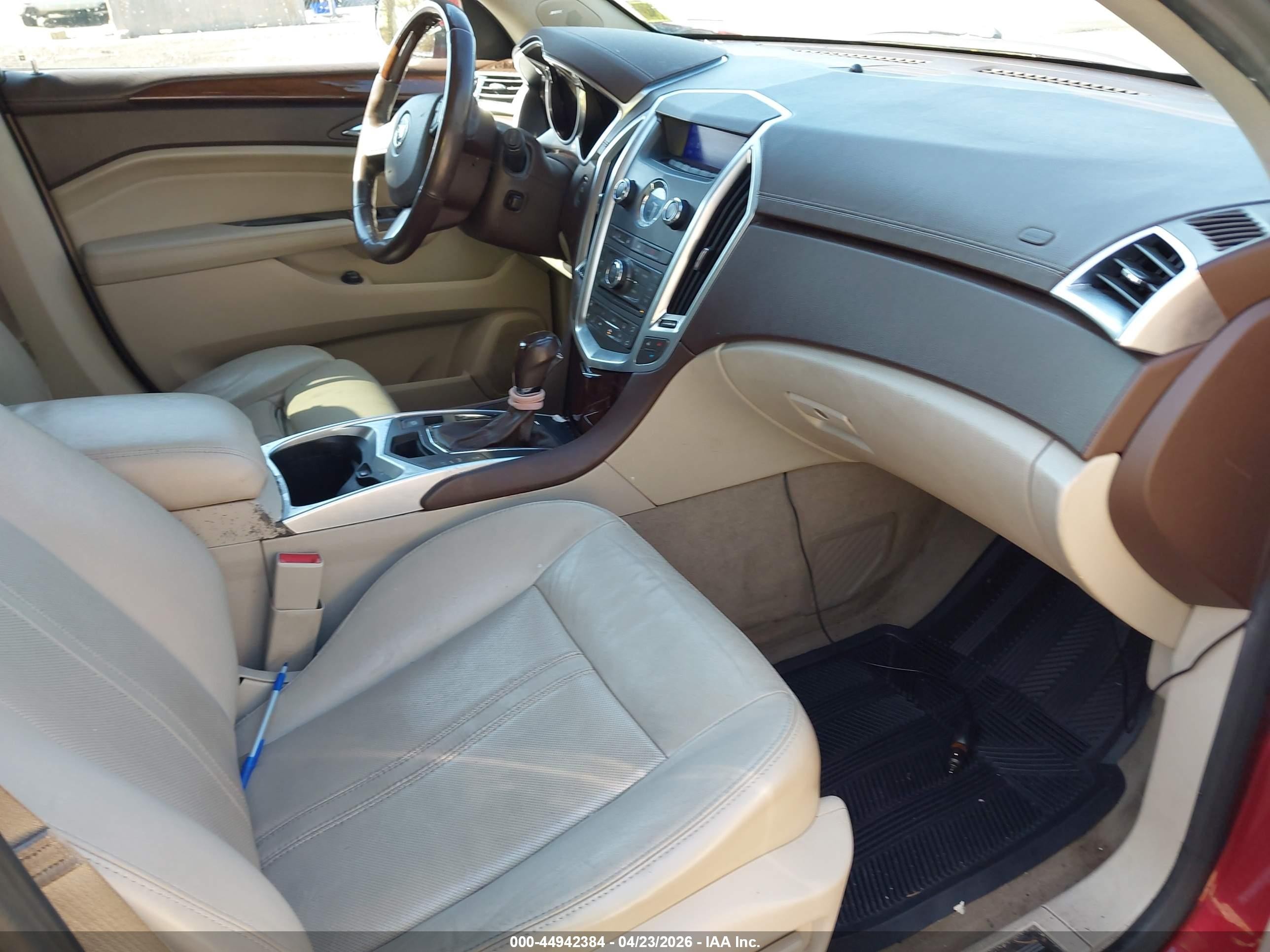 2012 Cadillac Srx Luxury Collection Red vin: 3GYFNAE37CS579841