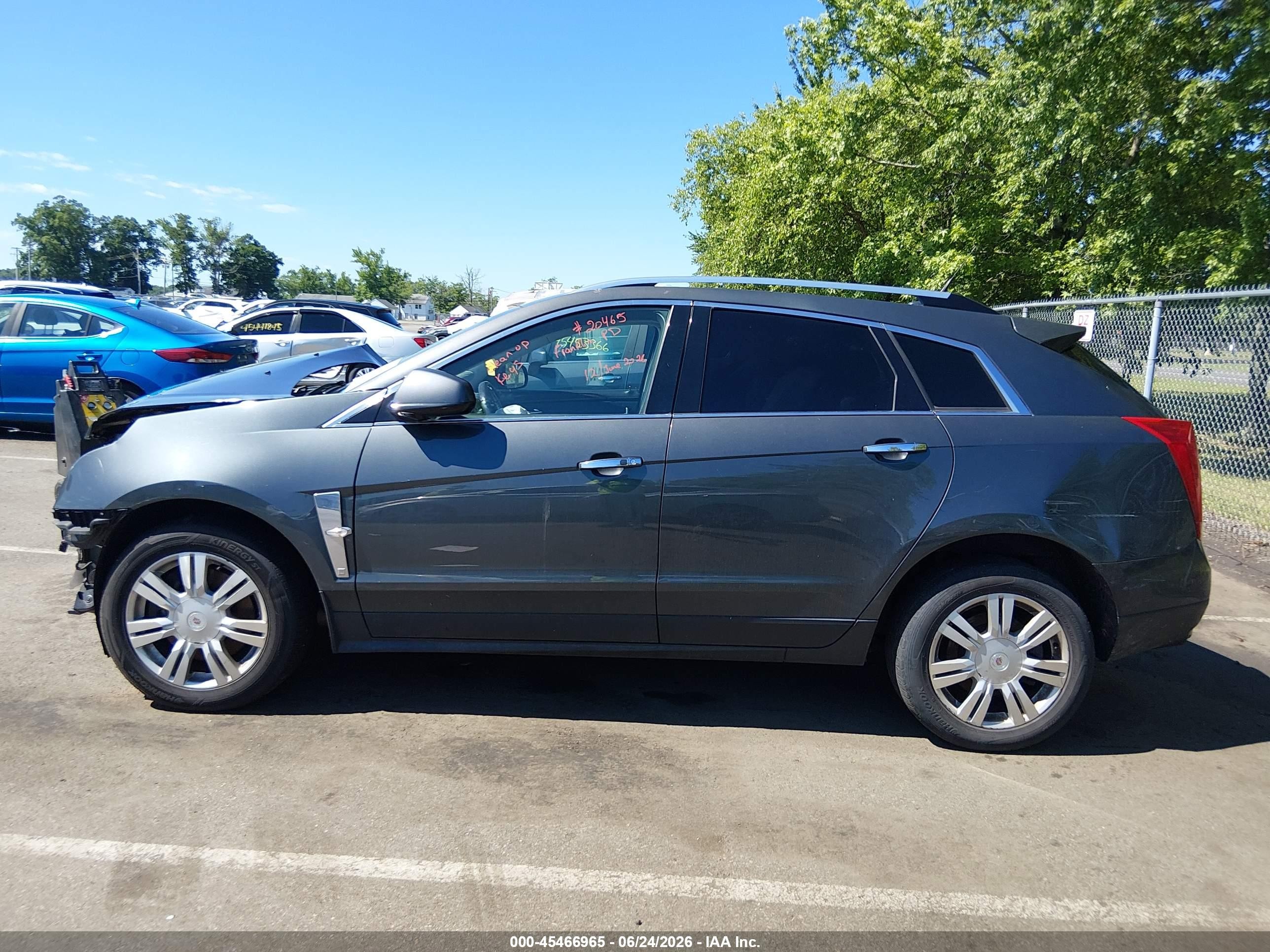 2012 Cadillac Srx Luxury Collection Gray vin: 3GYFNAE37CS598938