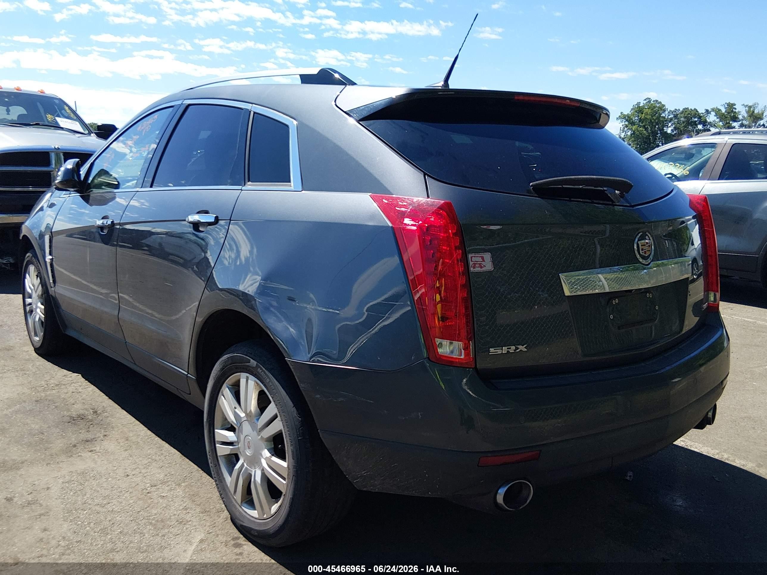 2012 Cadillac Srx Luxury Collection Gray vin: 3GYFNAE37CS598938