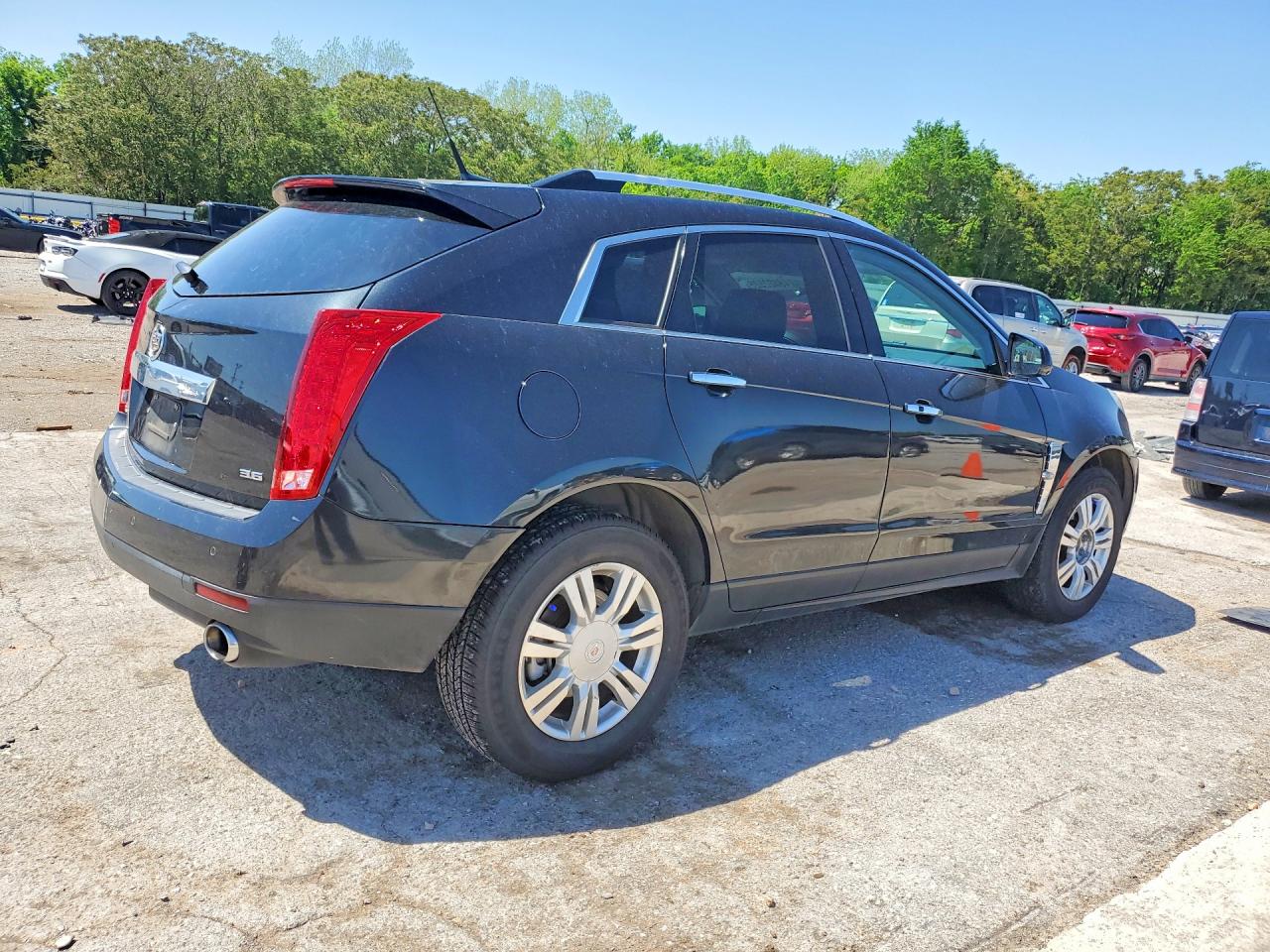 2012 Cadillac Srx Luxury Collection Black vin: 3GYFNAE37CS606715