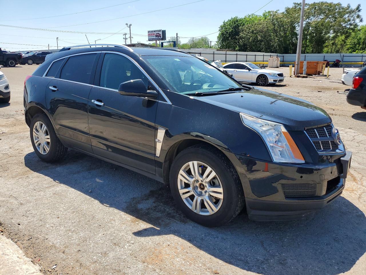 2012 Cadillac Srx Luxury Collection Black vin: 3GYFNAE37CS606715