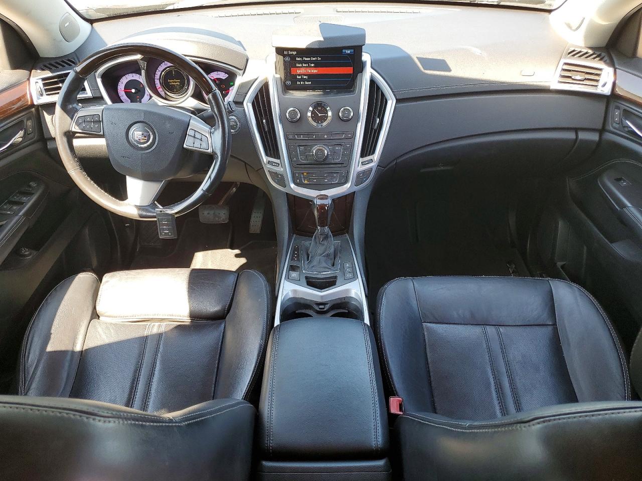2012 Cadillac Srx Luxury Collection Black vin: 3GYFNAE37CS606715