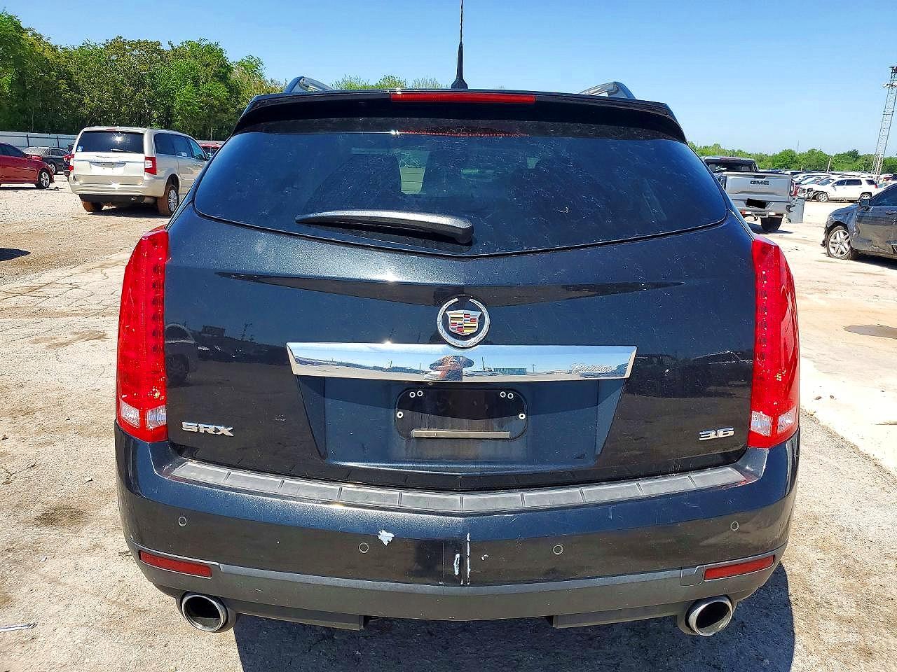 2012 Cadillac Srx Luxury Collection Black vin: 3GYFNAE37CS606715