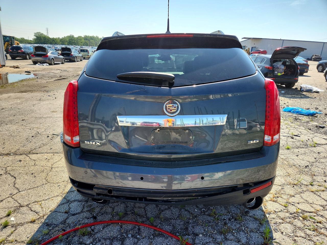 2012 Cadillac Srx Luxury Collection Gray vin: 3GYFNAE37CS624132