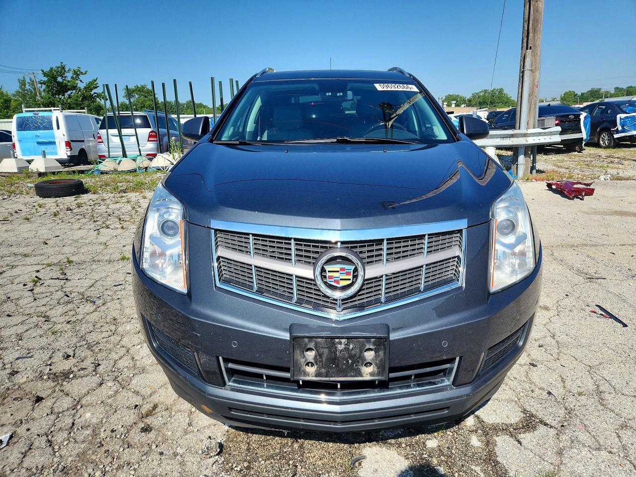 2012 Cadillac Srx Luxury Collection Gray vin: 3GYFNAE37CS624132