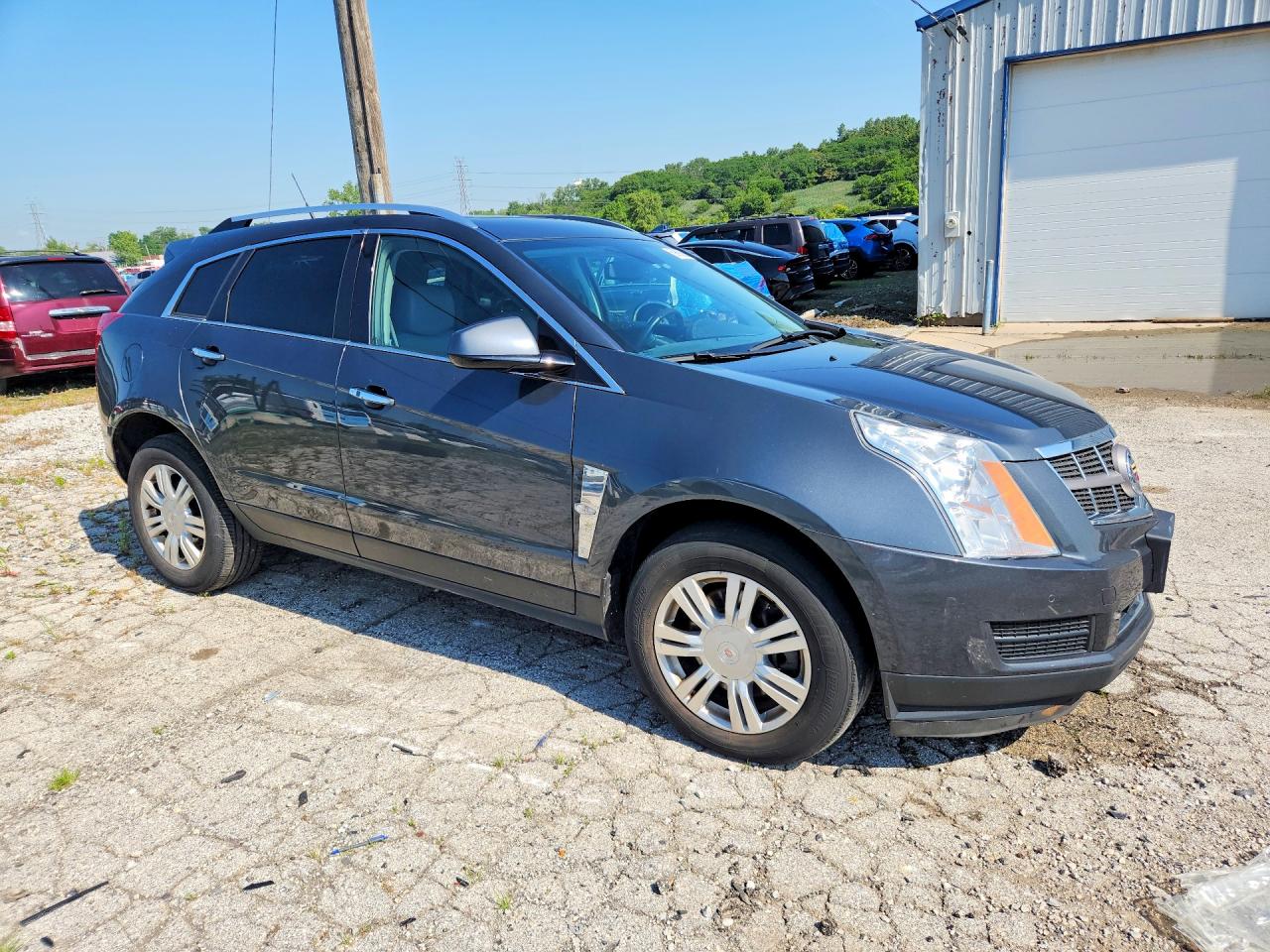 2012 Cadillac Srx Luxury Collection Gray vin: 3GYFNAE37CS624132