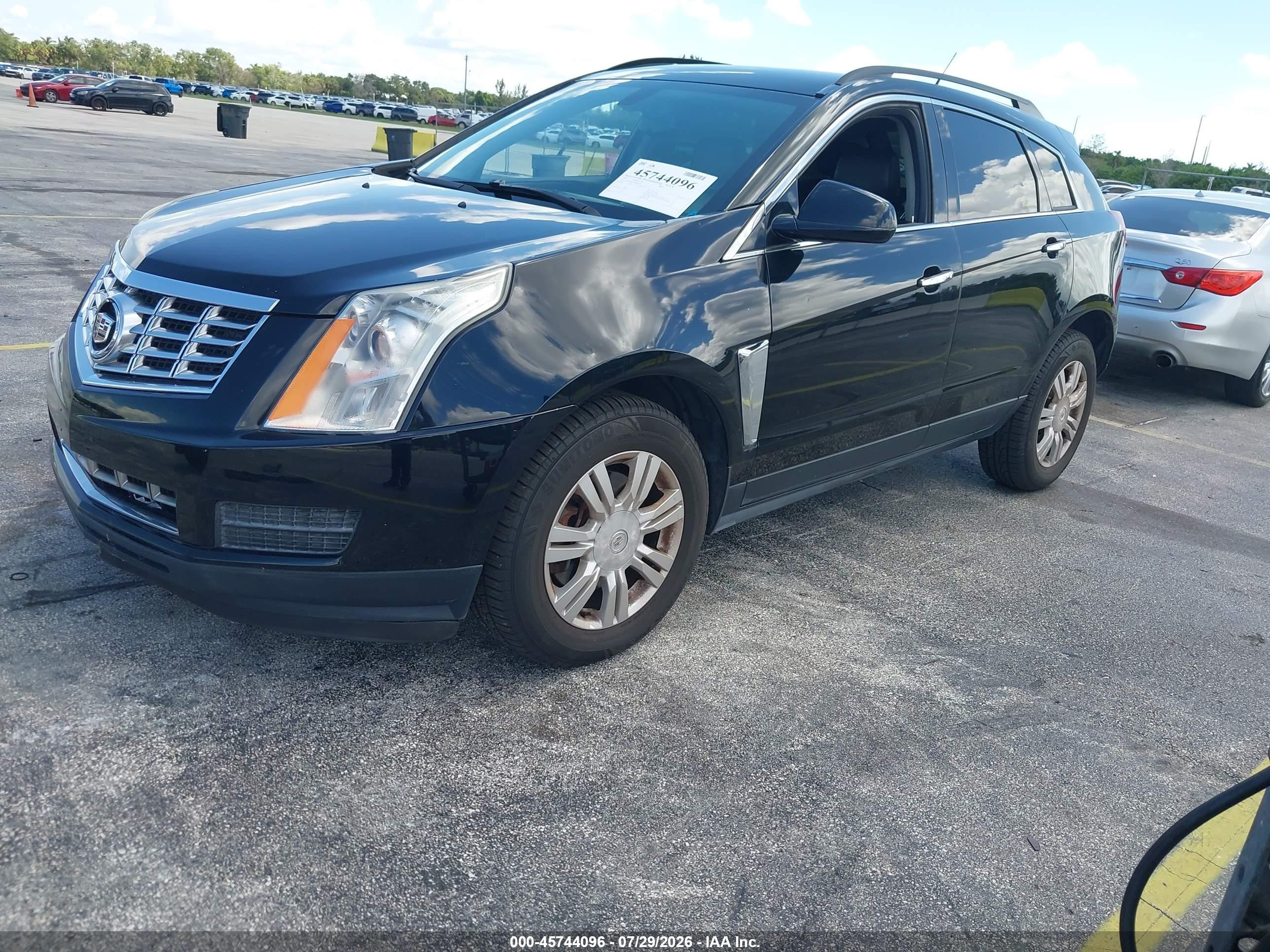 2014 Cadillac Srx Standard Black vin: 3GYFNAE37ES643220