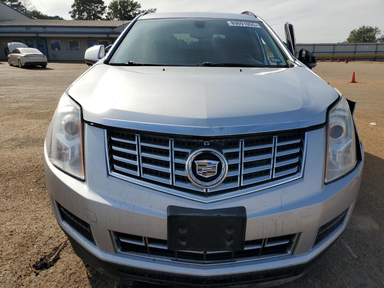 2014 Cadillac Srx Silver vin: 3GYFNAE37ES657537