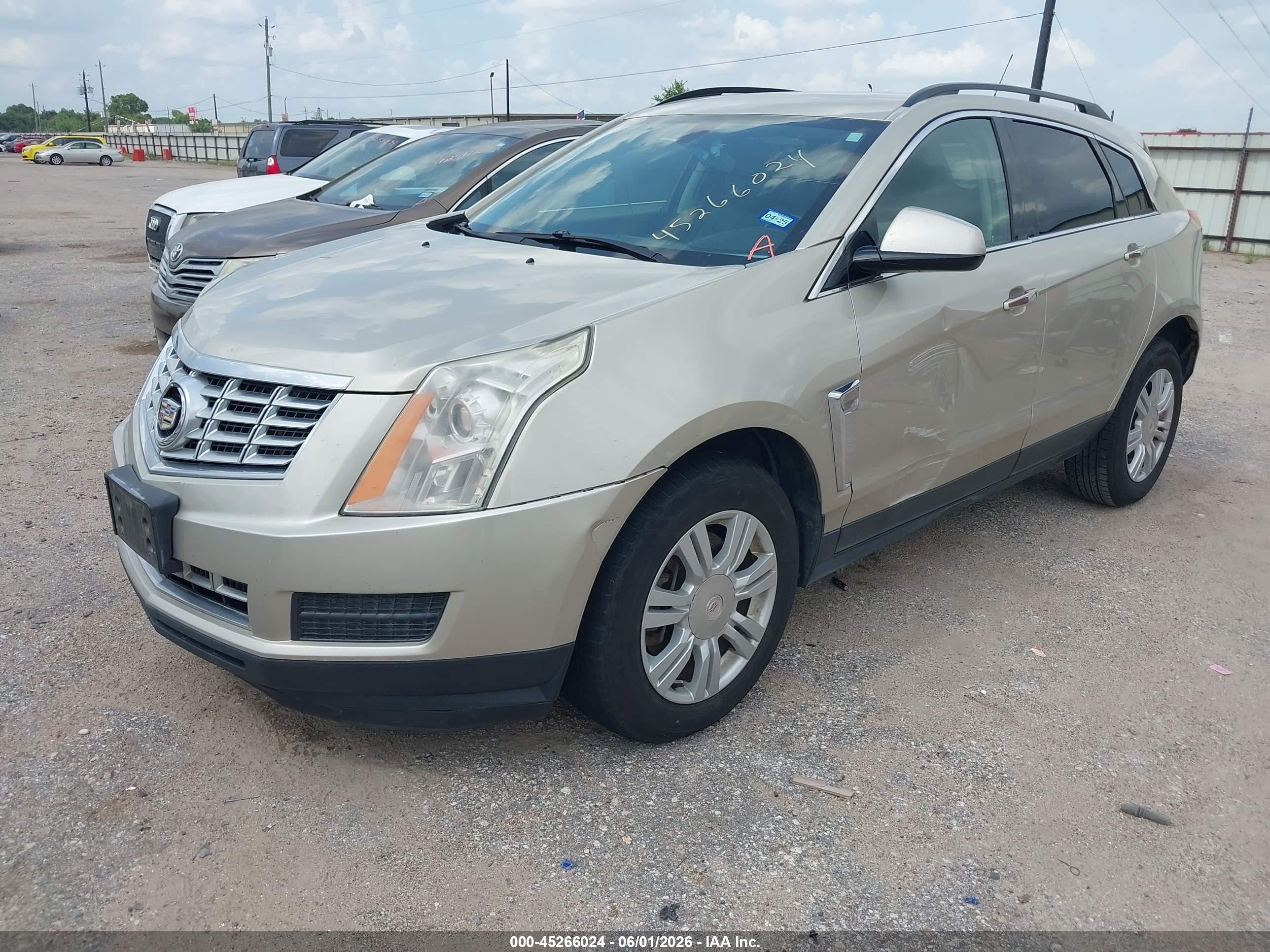 2015 Cadillac Srx Standard Beige vin: 3GYFNAE37FS629979