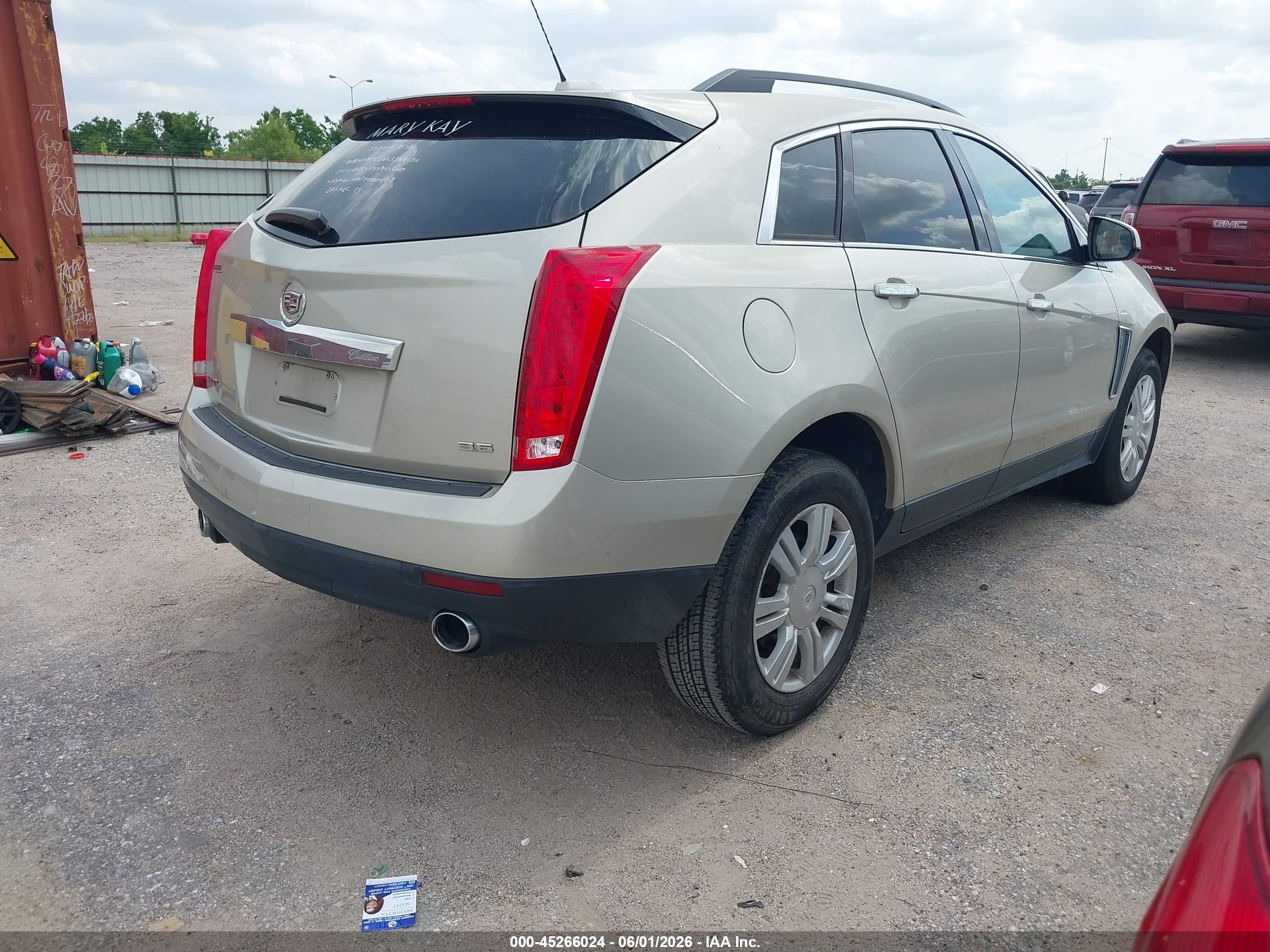 2015 Cadillac Srx Standard Beige vin: 3GYFNAE37FS629979