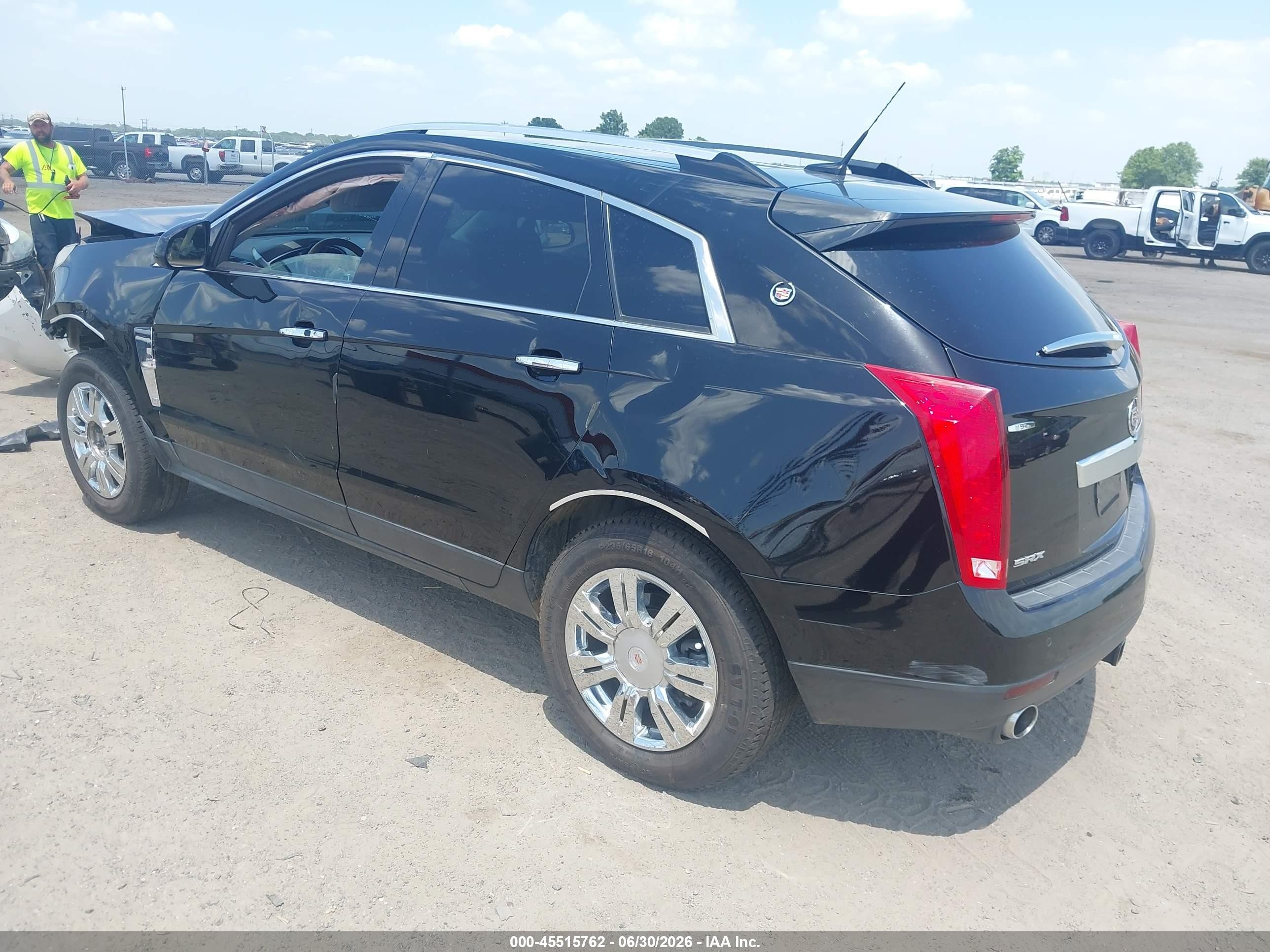 2012 Cadillac Srx Luxury Collection Black vin: 3GYFNAE38CS501696