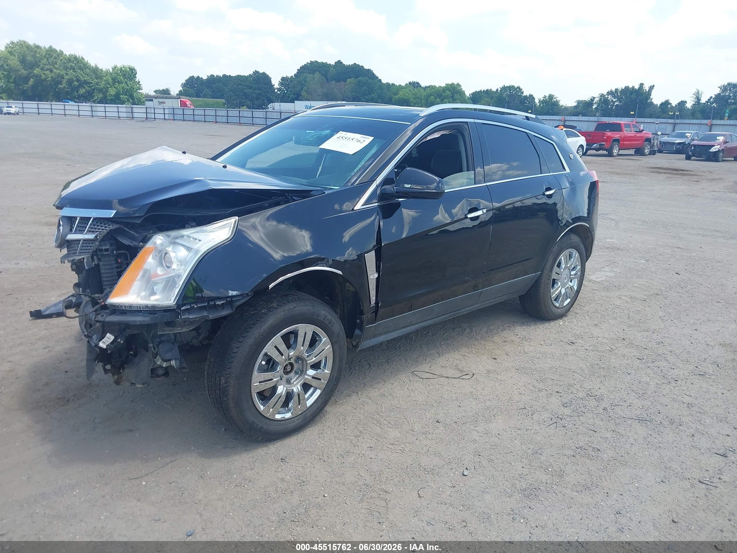 2012 Cadillac Srx Luxury Collection Black vin: 3GYFNAE38CS501696