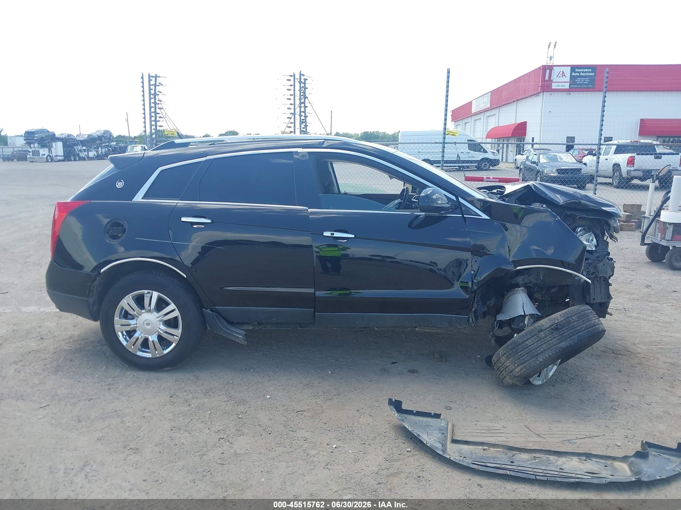 2012 Cadillac Srx Luxury Collection Black vin: 3GYFNAE38CS501696