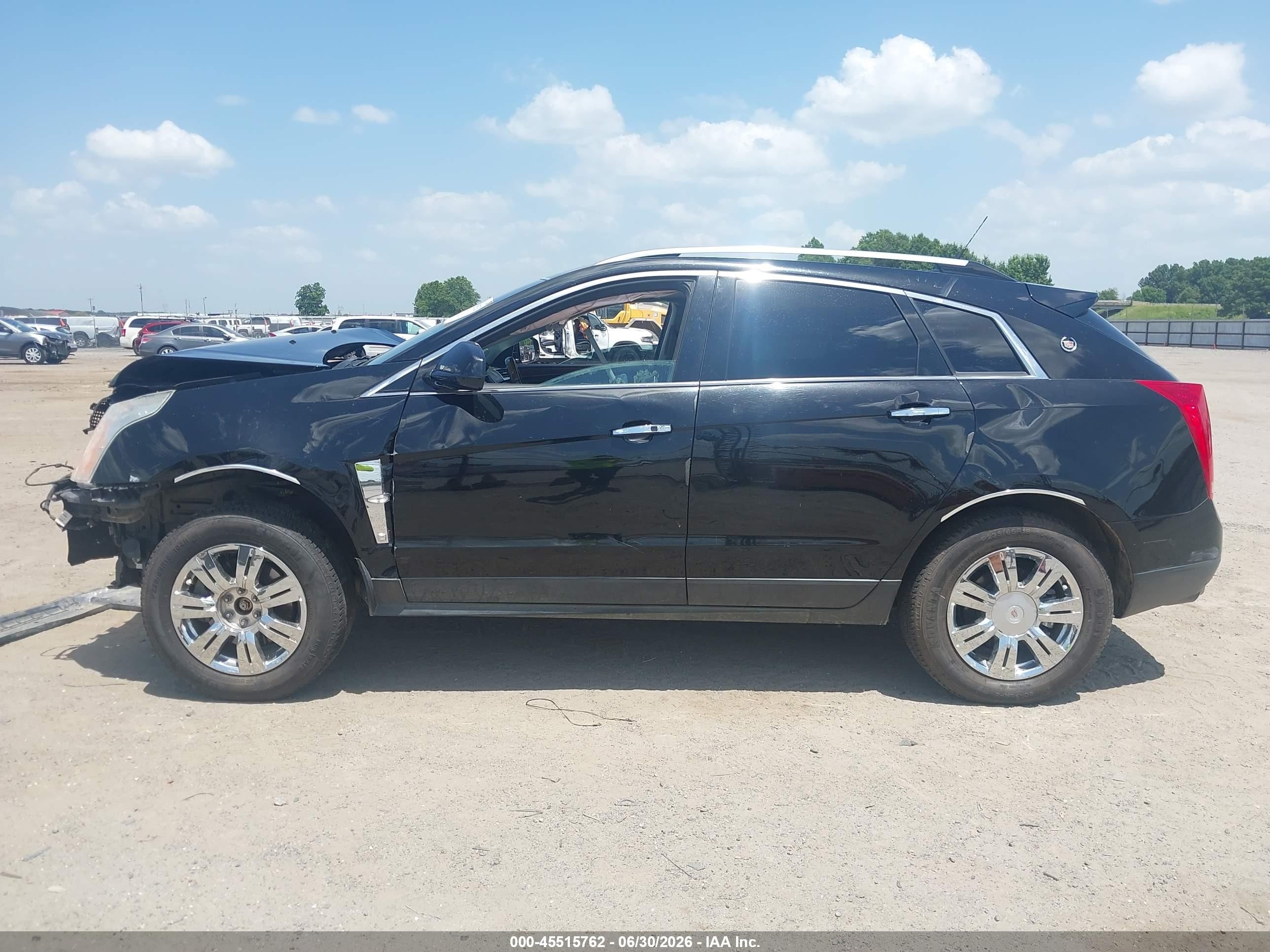 2012 Cadillac Srx Luxury Collection Black vin: 3GYFNAE38CS501696