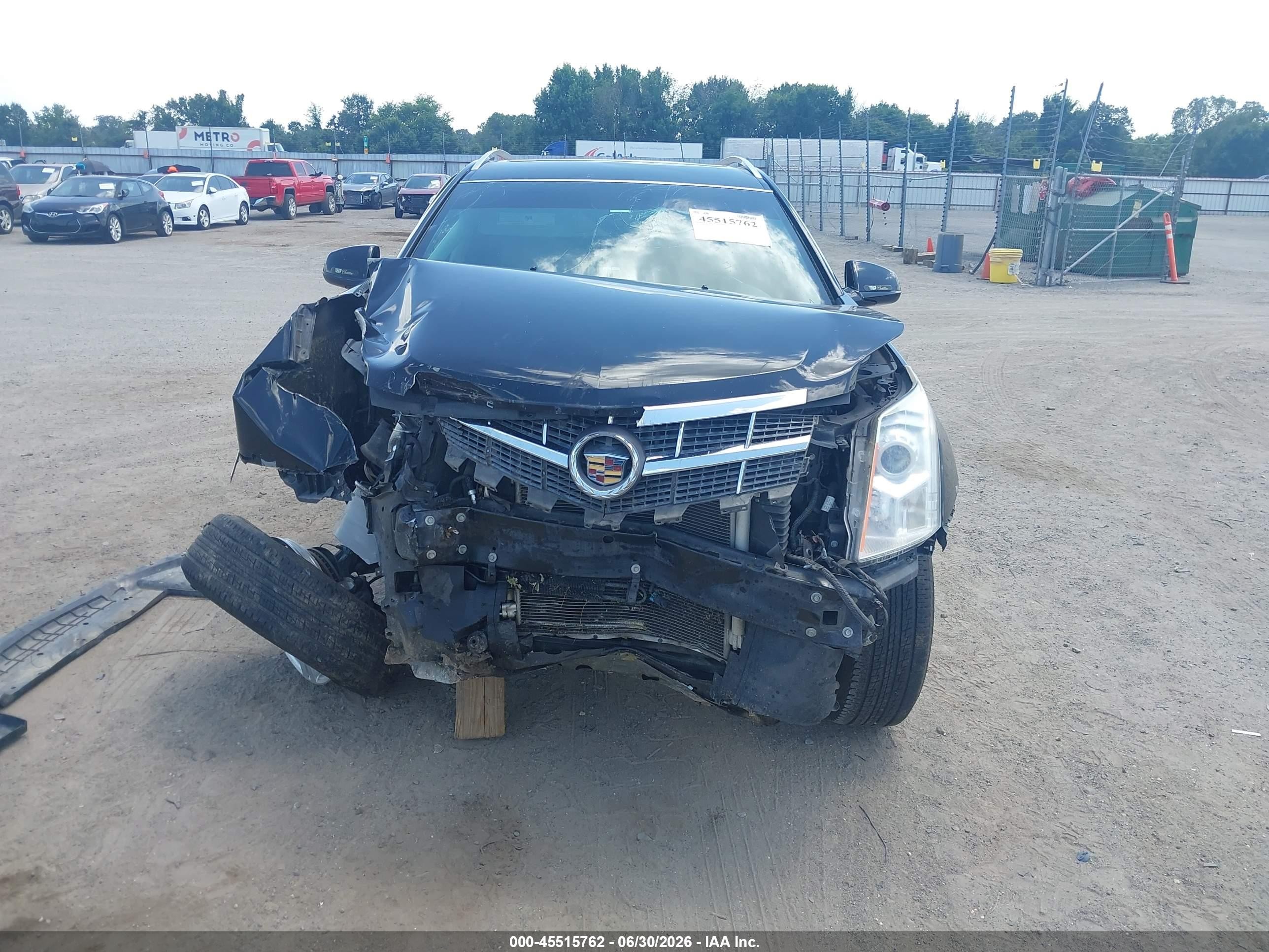 2012 Cadillac Srx Luxury Collection Black vin: 3GYFNAE38CS501696