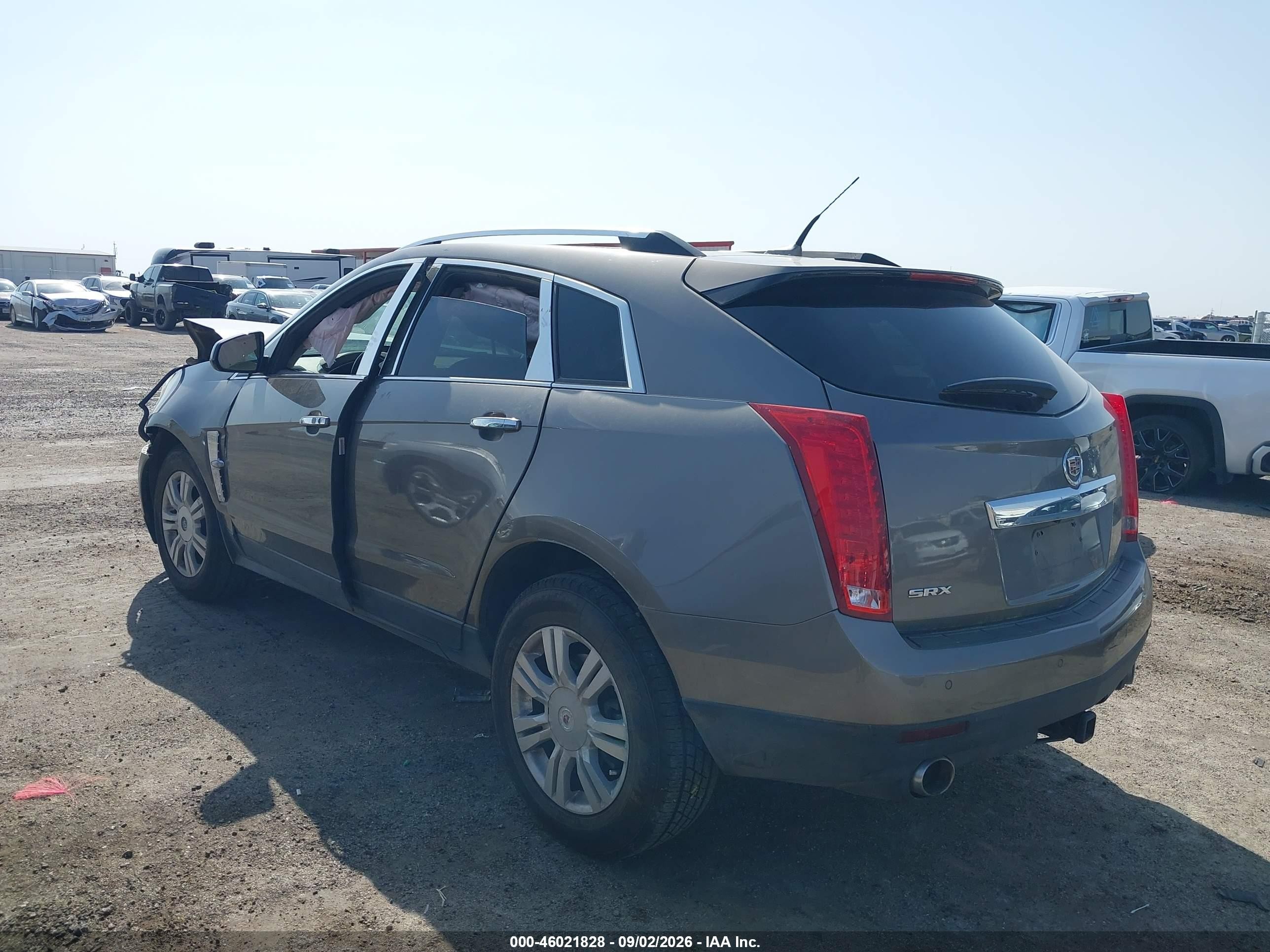 2012 Cadillac Srx Luxury Collection Gray vin: 3GYFNAE38CS565575