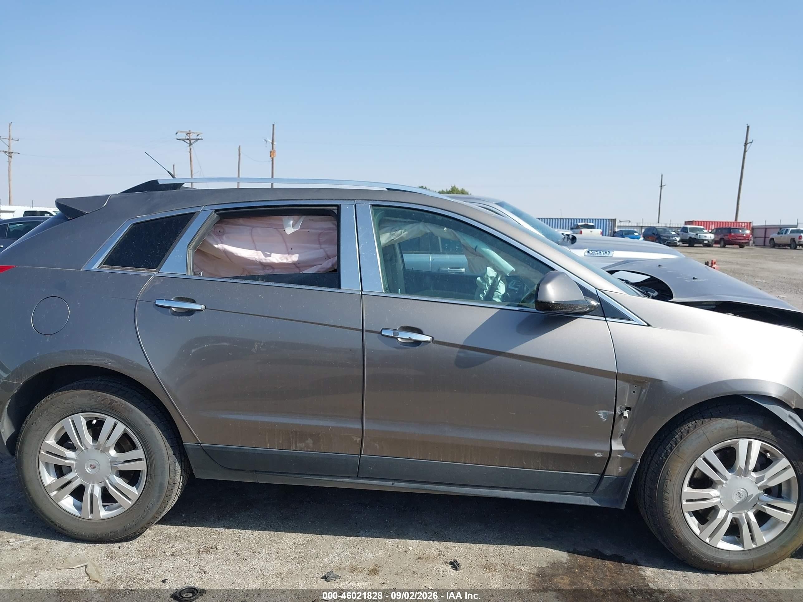 2012 Cadillac Srx Luxury Collection Gray vin: 3GYFNAE38CS565575