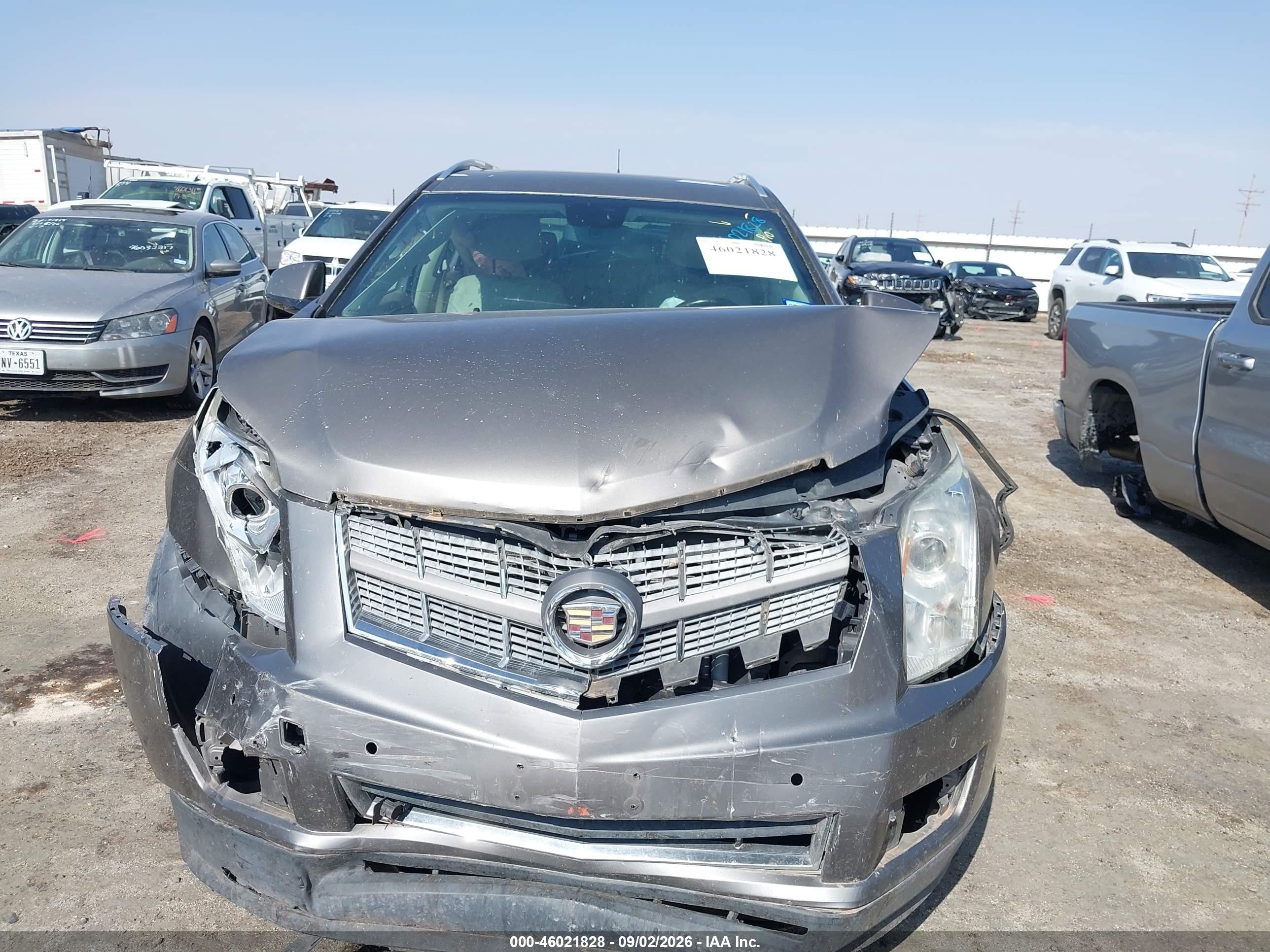 2012 Cadillac Srx Luxury Collection Gray vin: 3GYFNAE38CS565575
