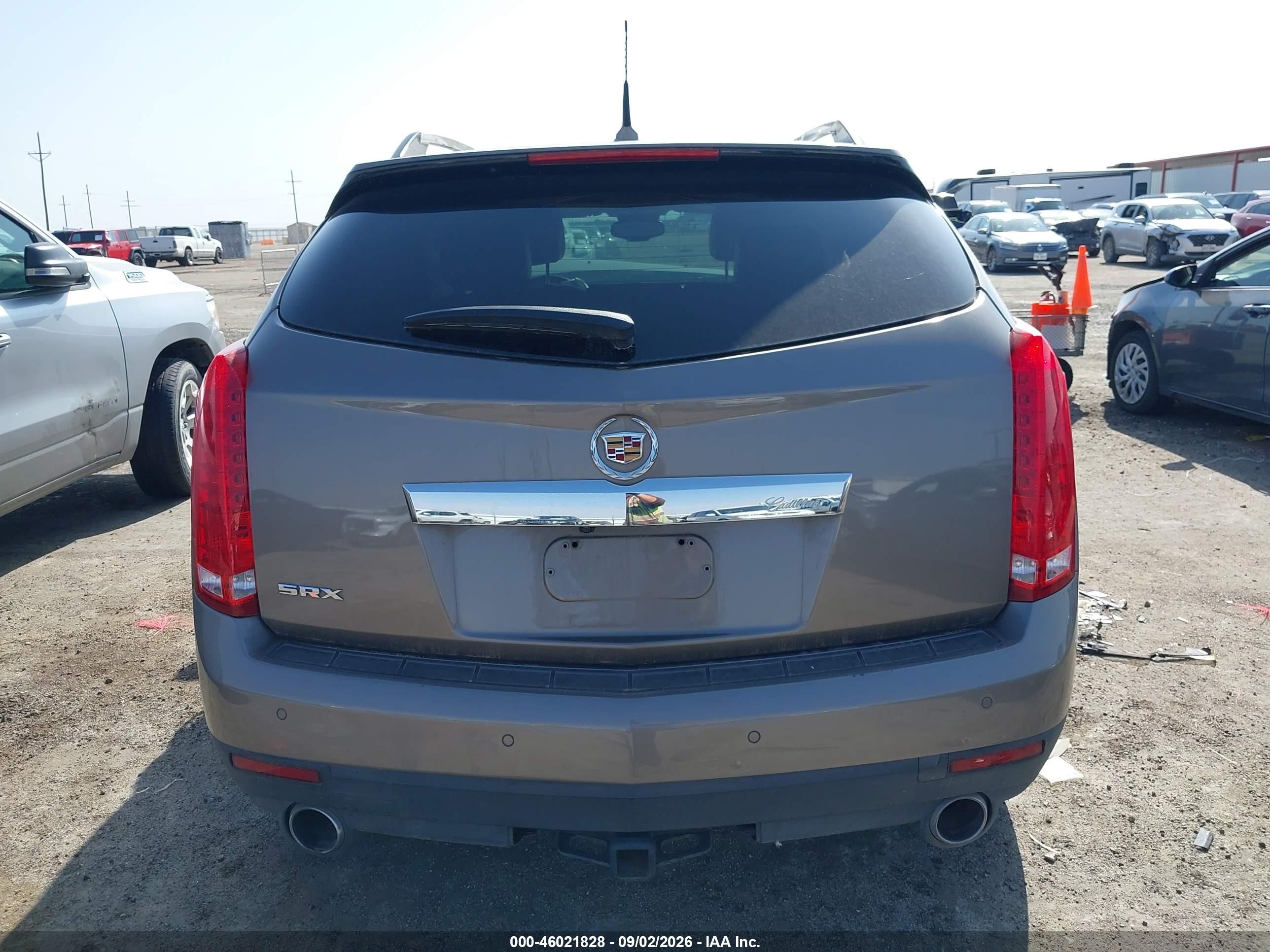 2012 Cadillac Srx Luxury Collection Gray vin: 3GYFNAE38CS565575