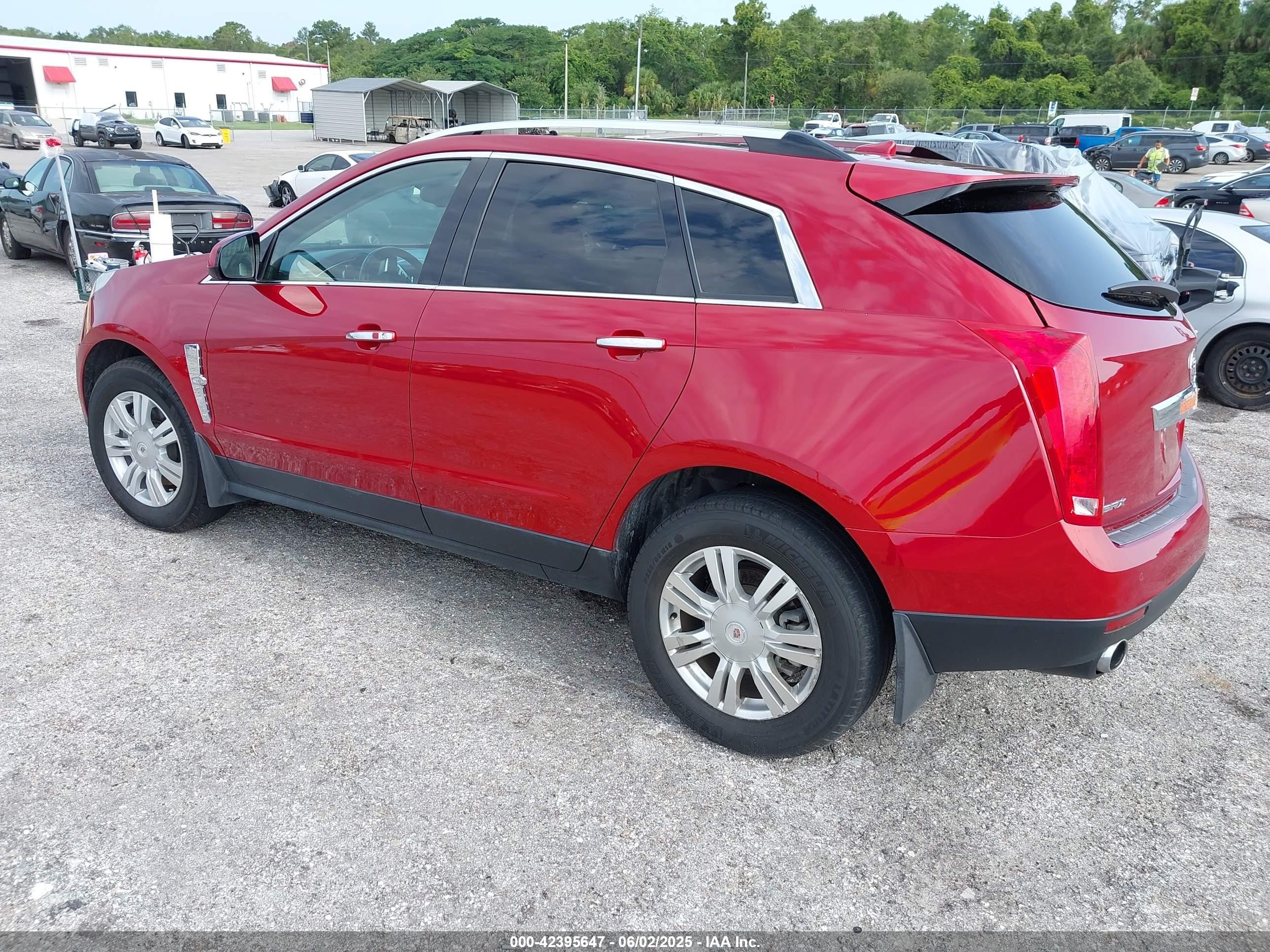 2012 Cadillac Srx Luxury Collection Red vin: 3GYFNAE38CS608232