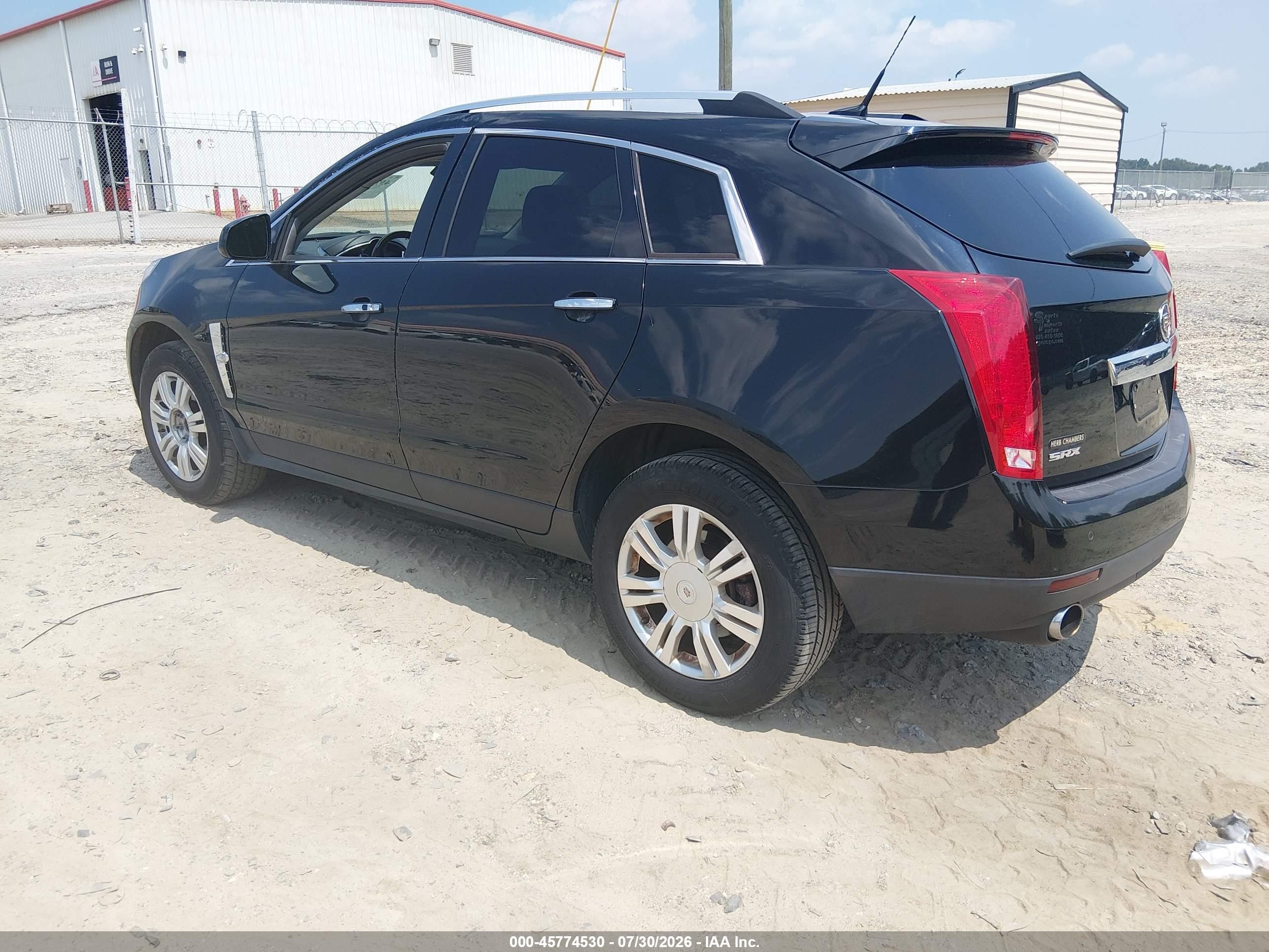 2012 Cadillac Srx Luxury Collection Black vin: 3GYFNAE38CS615021