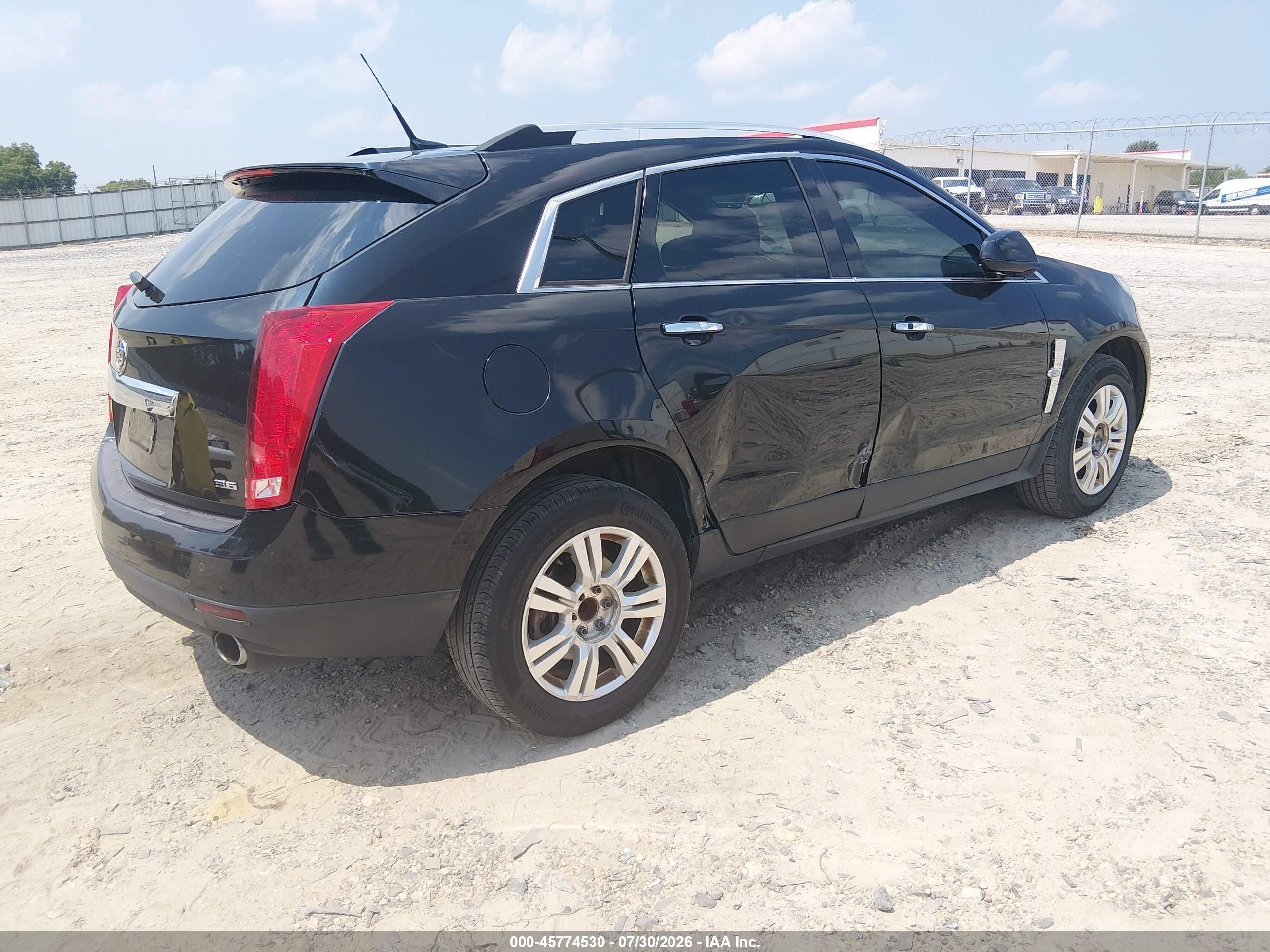 2012 Cadillac Srx Luxury Collection Black vin: 3GYFNAE38CS615021