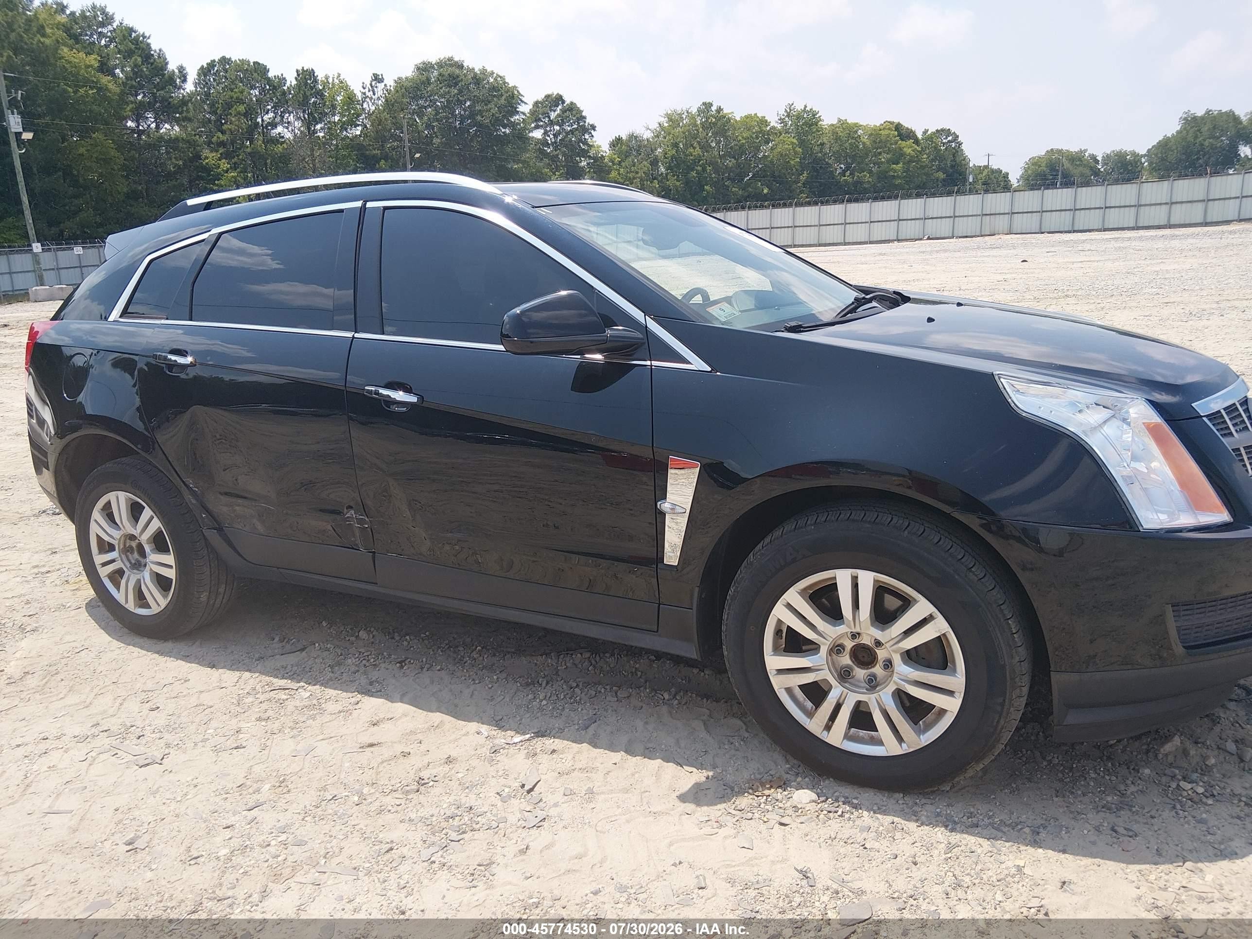 2012 Cadillac Srx Luxury Collection Black vin: 3GYFNAE38CS615021