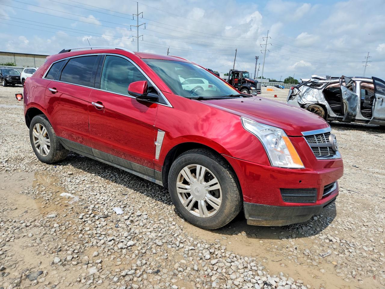 2012 Cadillac Srx Luxury Collection Burgundy vin: 3GYFNAE38CS650822
