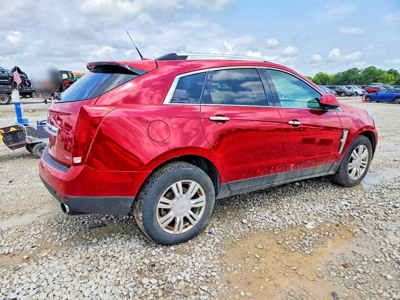 2012 Cadillac Srx Luxury Collection Burgundy vin: 3GYFNAE38CS650822