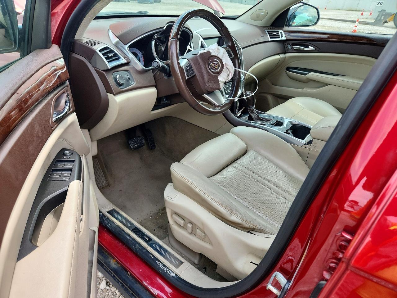 2012 Cadillac Srx Luxury Collection Burgundy vin: 3GYFNAE38CS650822