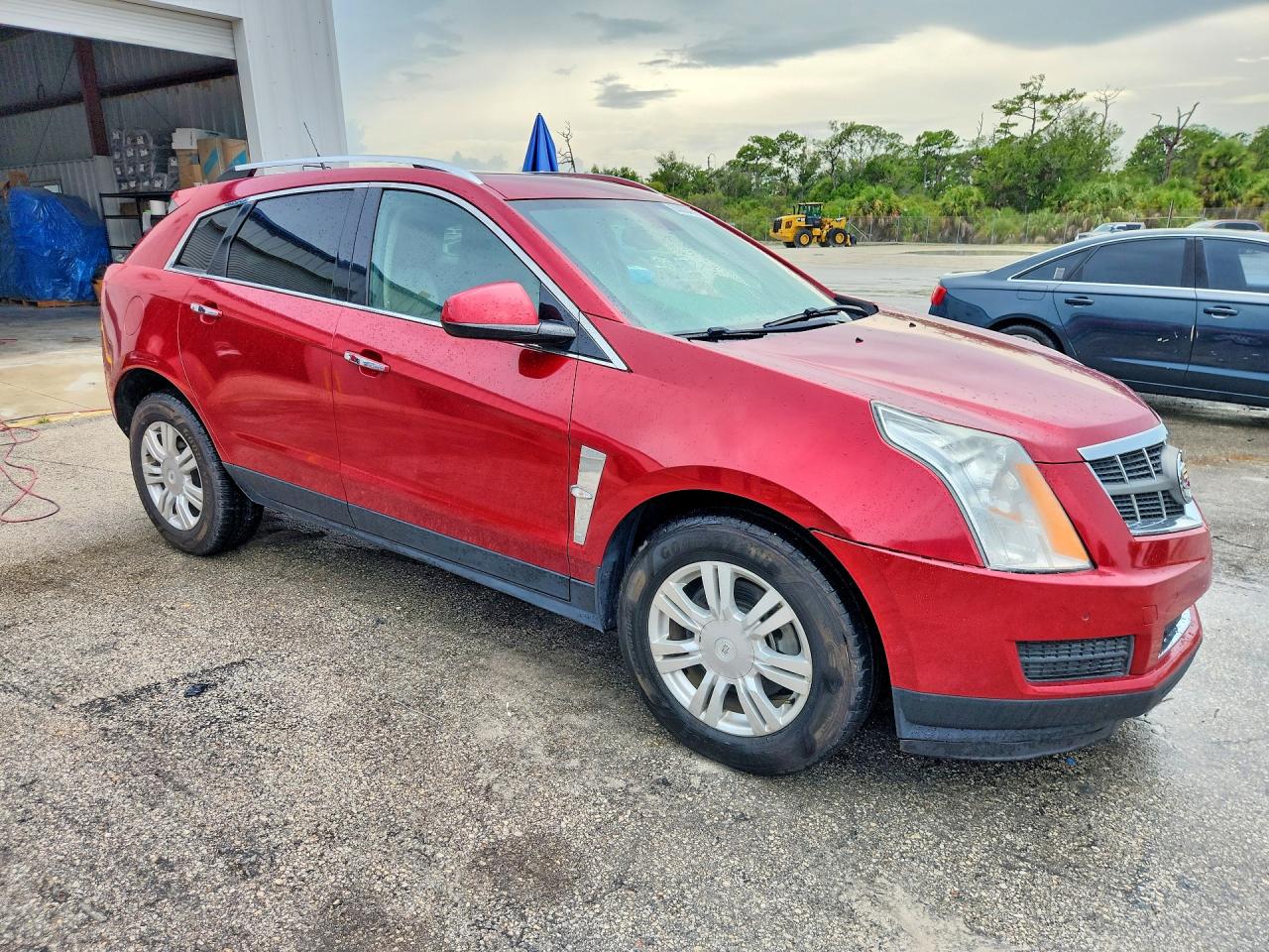 2012 Cadillac Srx Luxury Collection Red vin: 3GYFNAE38CS651288