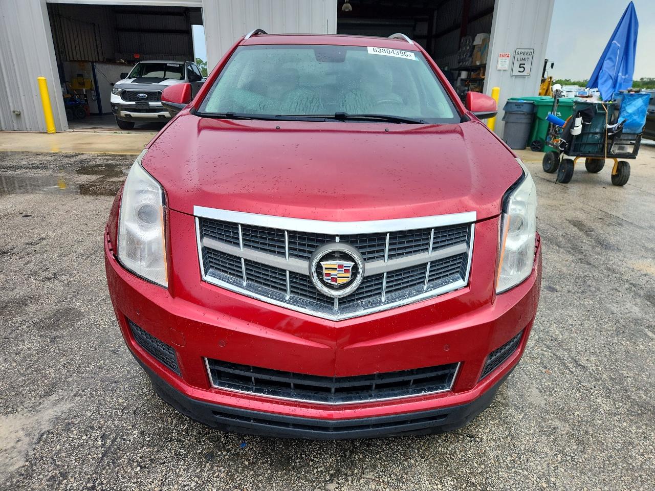 2012 Cadillac Srx Luxury Collection Red vin: 3GYFNAE38CS651288