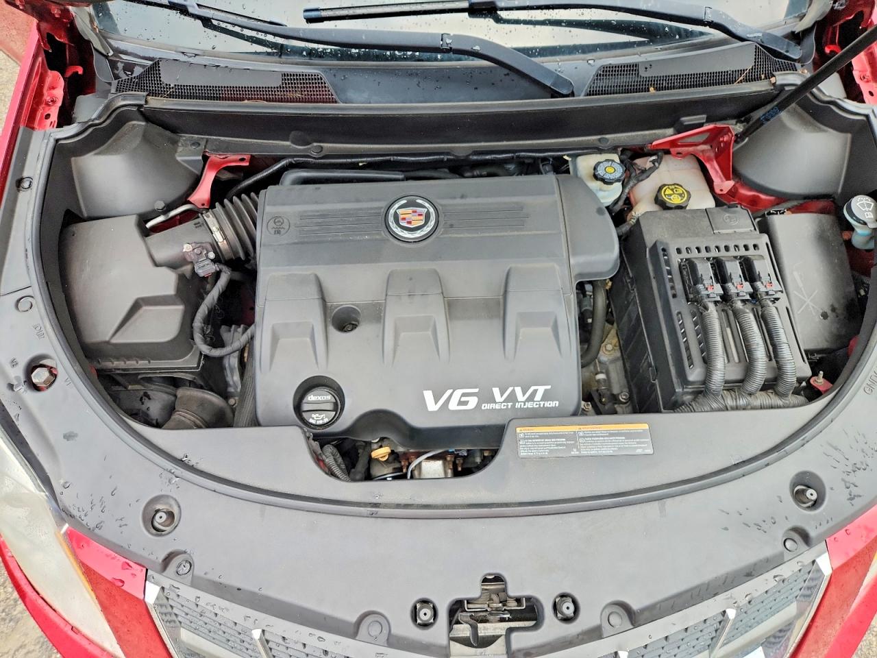 2012 Cadillac Srx Luxury Collection Red vin: 3GYFNAE38CS651288
