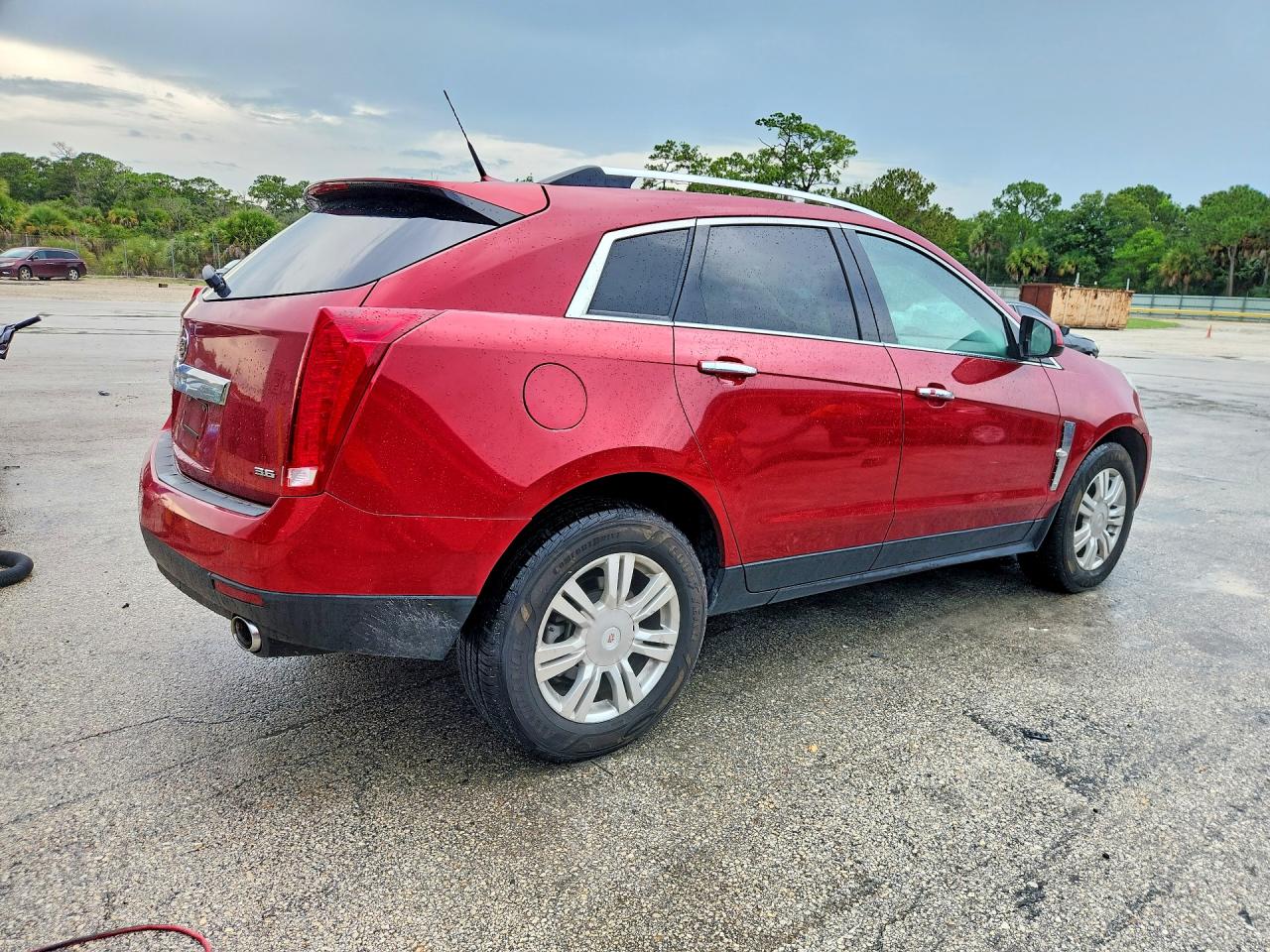 2012 Cadillac Srx Luxury Collection Red vin: 3GYFNAE38CS651288